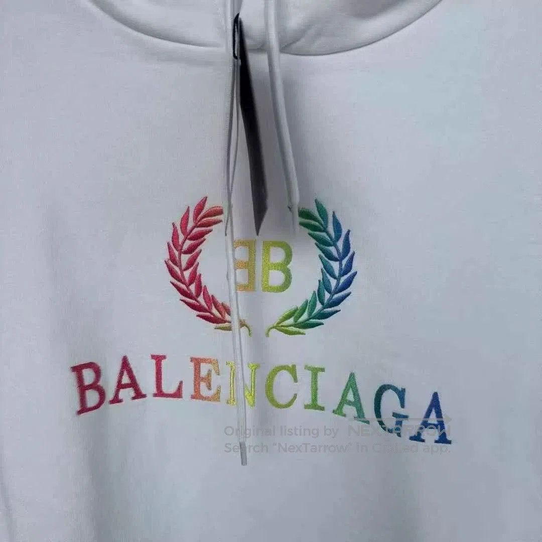 Balenciaga Balenciaga Rainbow Wheat Ear Hoodie. Size US S / EU 44-46 / 1 - 3 Thumbnail