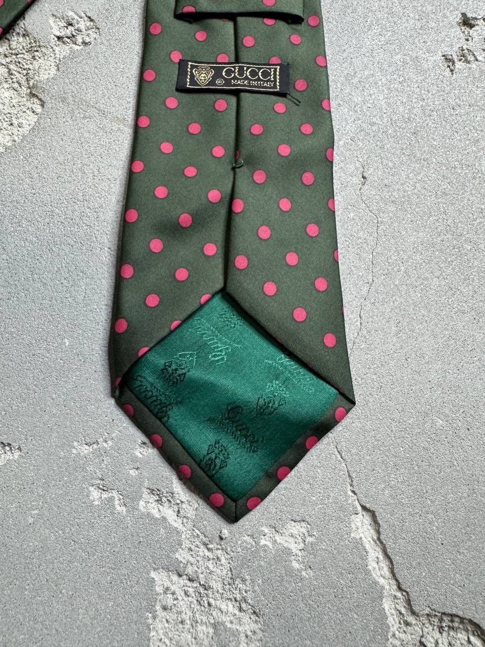 Gucci Vintage Gucci Tie Size ONE SIZE - 4 Thumbnail