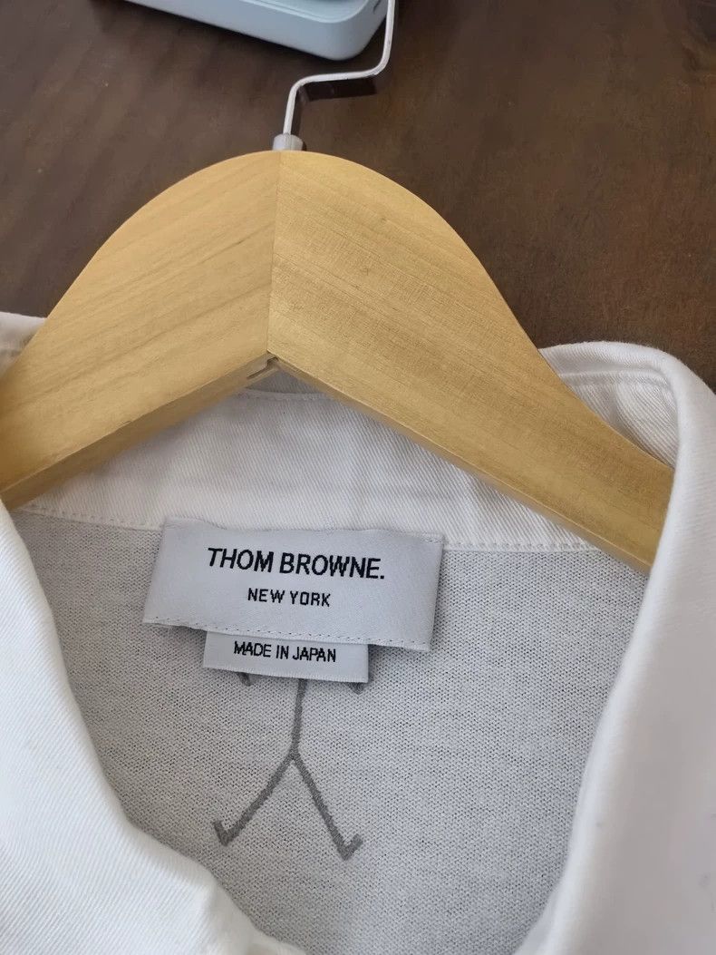 Thom Browne thom browne Stickman sleeve-labeled long-sleeved sweatshirt Size US XL / EU 56 / 4 - 5 Thumbnail