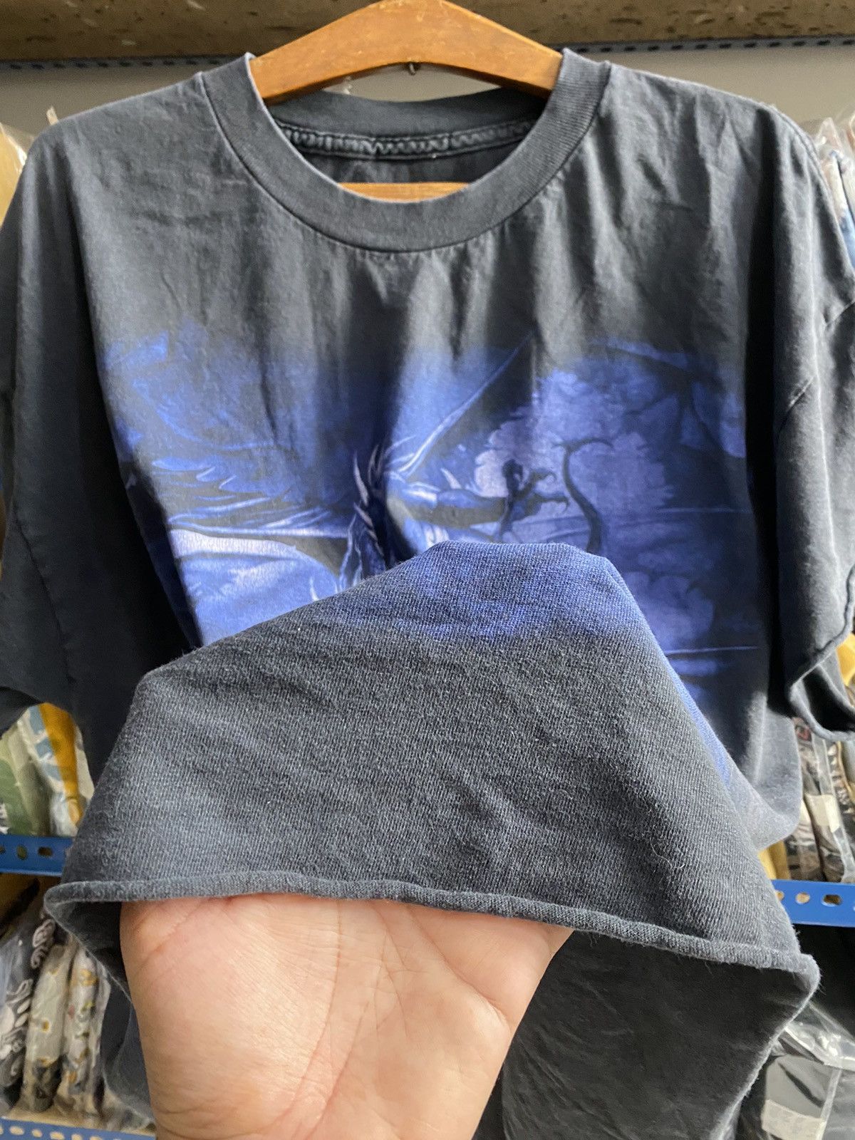 Liquid Blue DISTRESSED DRAGON BY LIQUID BLUE TSHIRT Size US XL / EU 56 / 4 - 10 Thumbnail