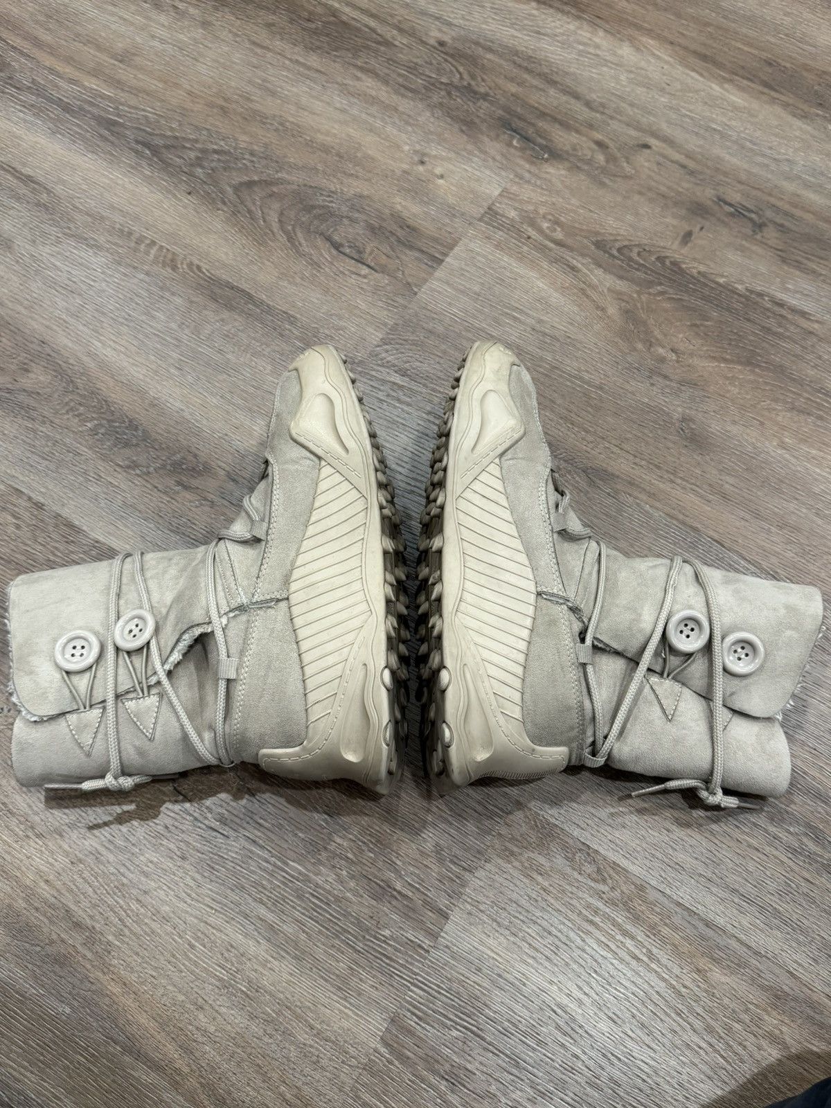 Off-White Off-White™ DDSY-1000 Suede Boots – 2013 Virgil Abloh Archive Size US 9 / IT 39 - 15 Thumbnail