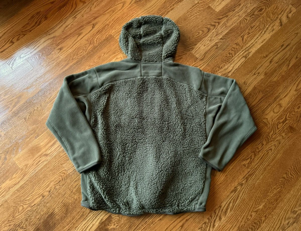Uniqlo × White Mountaineering Medium Olive Fleece Long-Sleeve Hoodie Green Jacket Coat Size US M / EU 48-50 / 2 - 3 Thumbnail