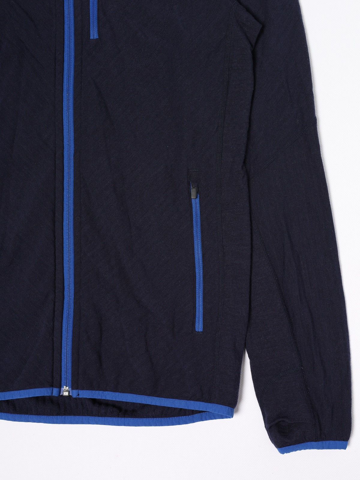 Icebreaker Icebreaker Wool Nylon Zip Hoodie Navy Blue Size US M / EU 48-50 / 2 - 2 Thumbnail