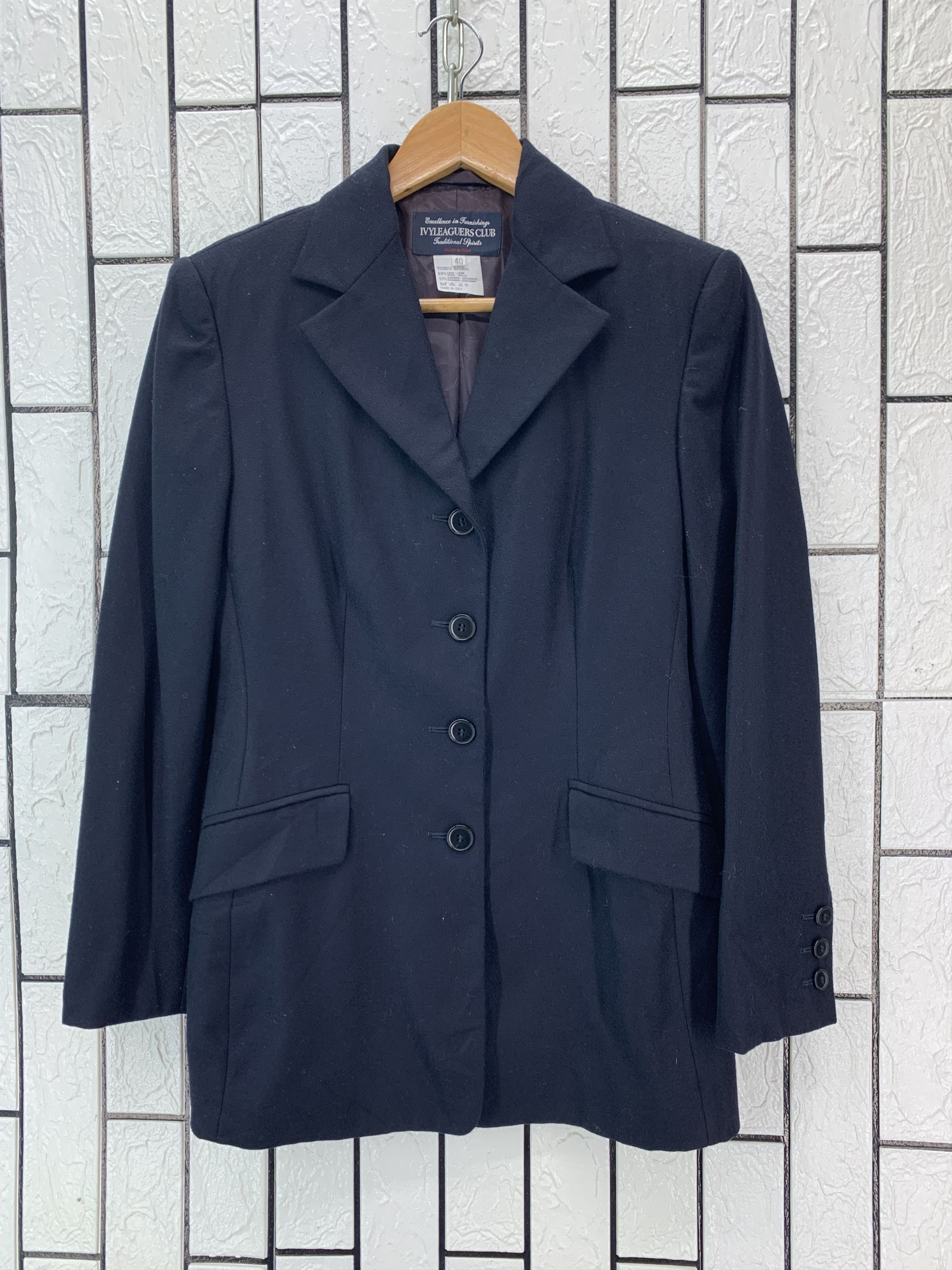 Designer Vintage ivyleguers wool Size S / US 4 / IT 40 - 1 Thumbnail