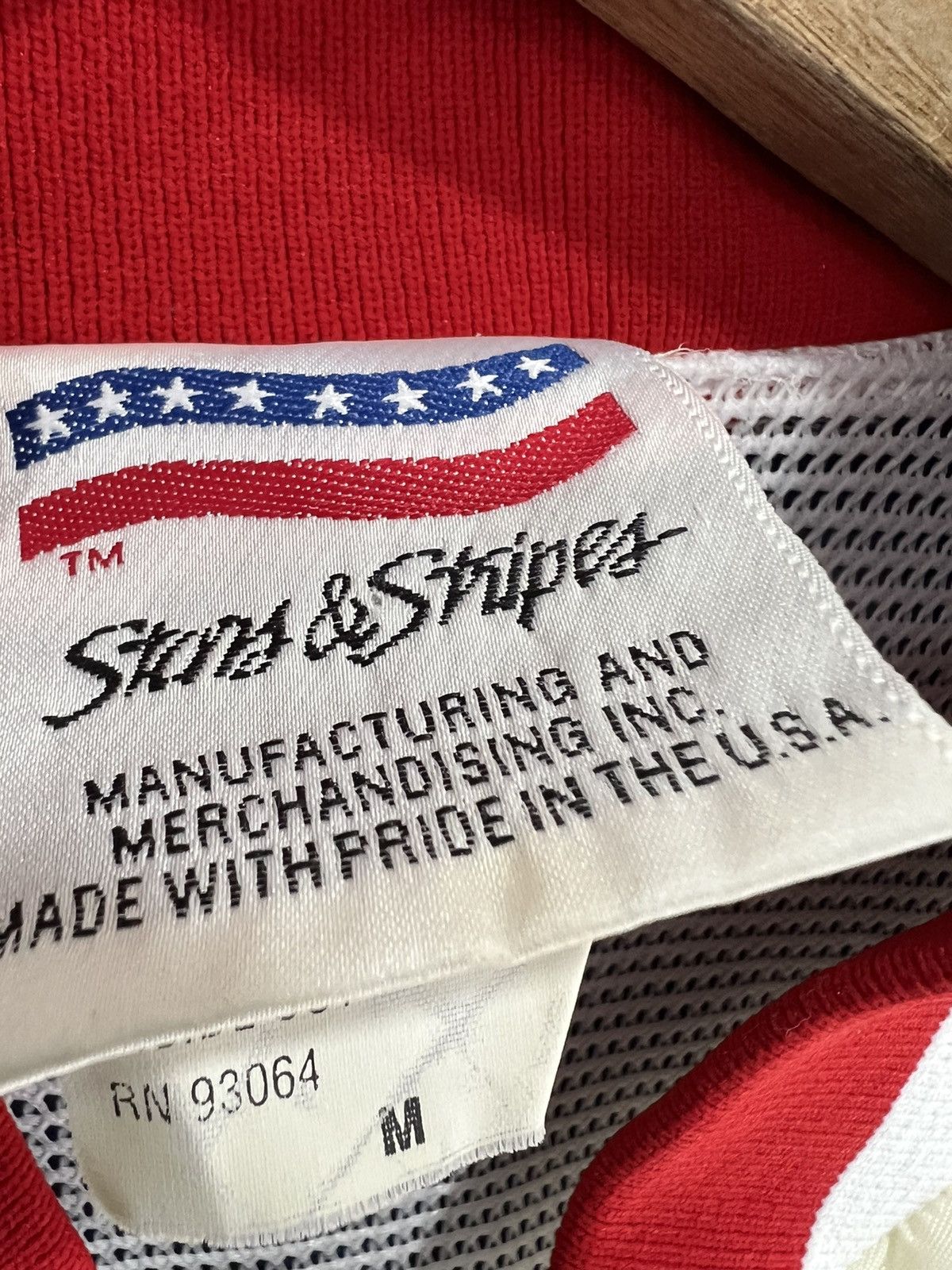Vintage Vintage 90s Stars And Stripes Jacket Usa American Flag Size US M / EU 48-50 / 2 - 4 Thumbnail