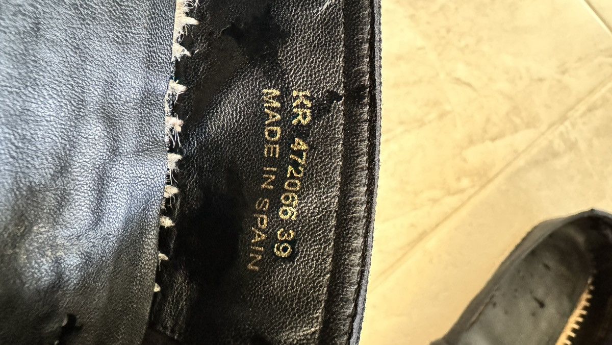 Yves Saint Laurent Saint Laurent Logo Embroidered Slip-On Espadrilles Size US 6.5 / EU 39-40 - 4 Thumbnail