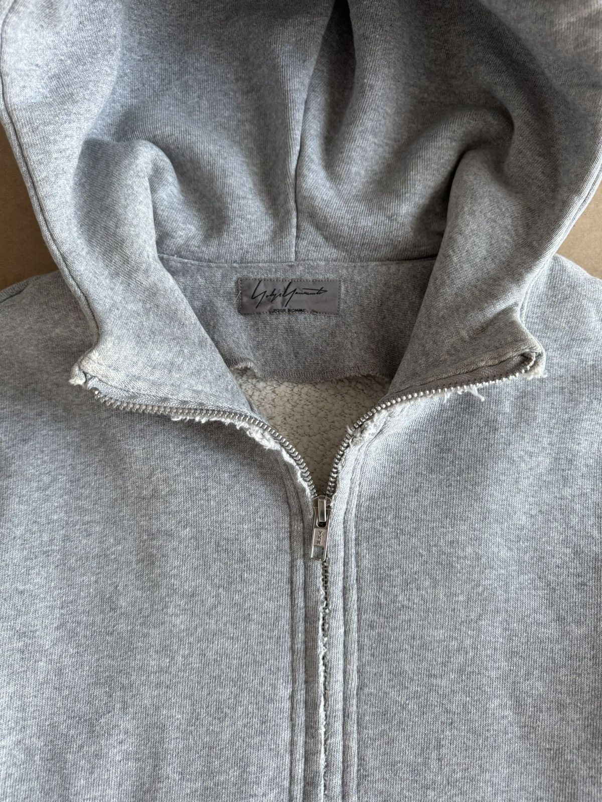 Yohji Yamamoto FW09 Pour Homme Darted Zip Hoodie Size US M / EU 48-50 / 2 - 3 Thumbnail
