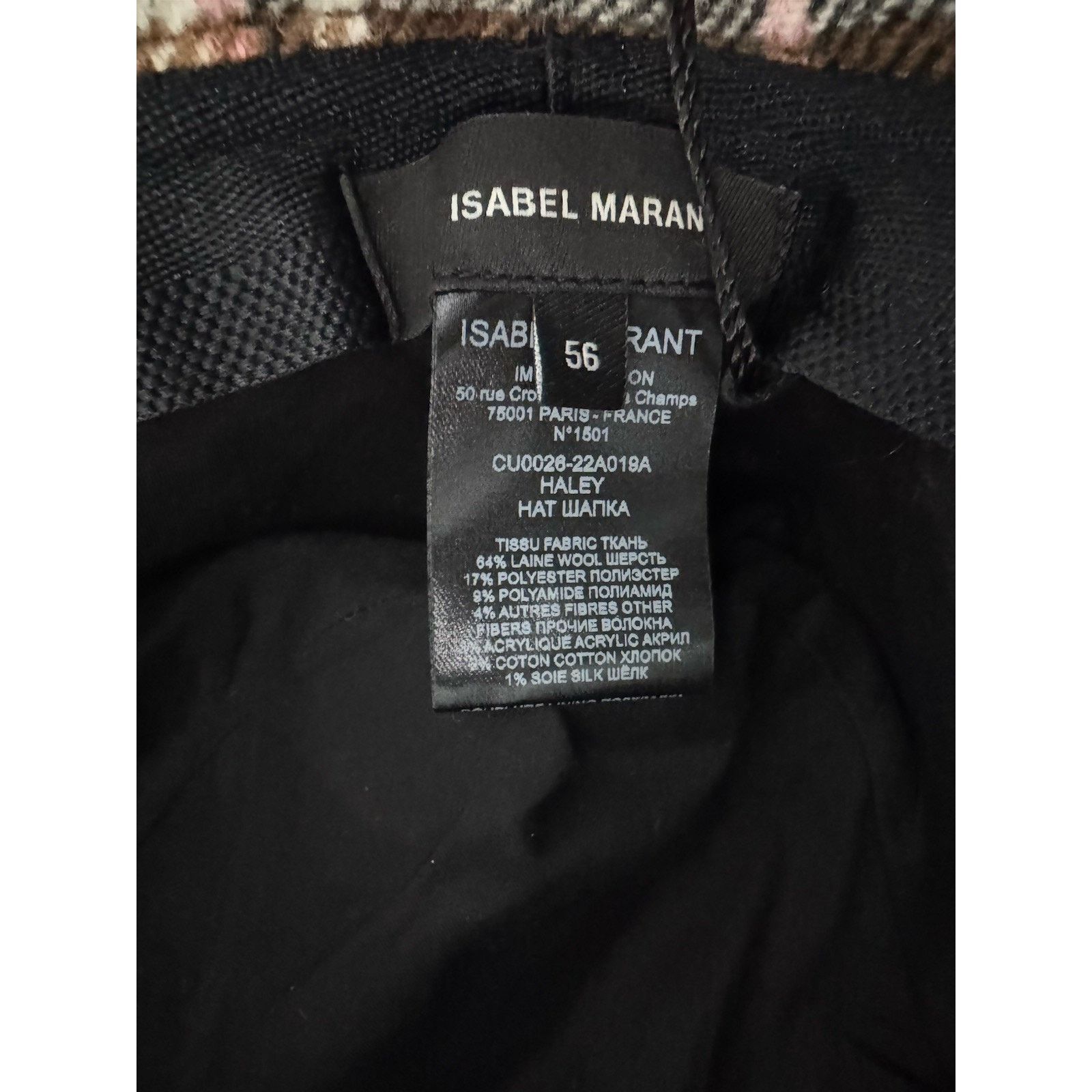 Isabel Marant Isabel Marant Bucket Hat Size 56 New with Tags Size ONE SIZE - 3 Thumbnail