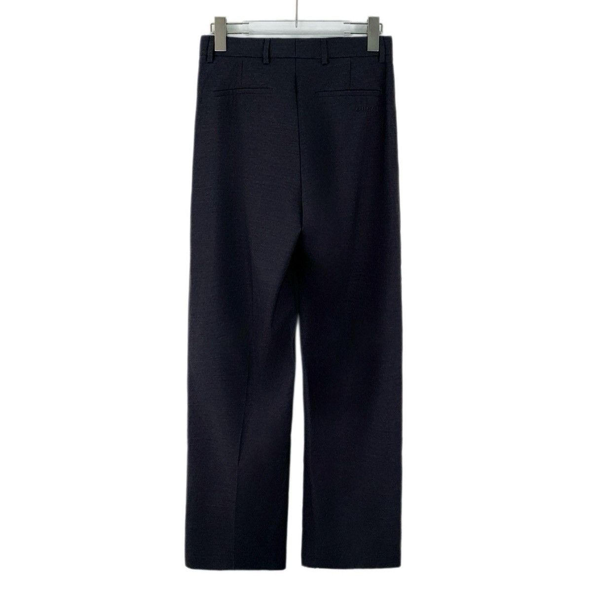 Gucci Gucci Black Grey Logo Letter Embroidered Casual Pants K26WX Size 26" / US 2 / IT 38 - 2 Thumbnail