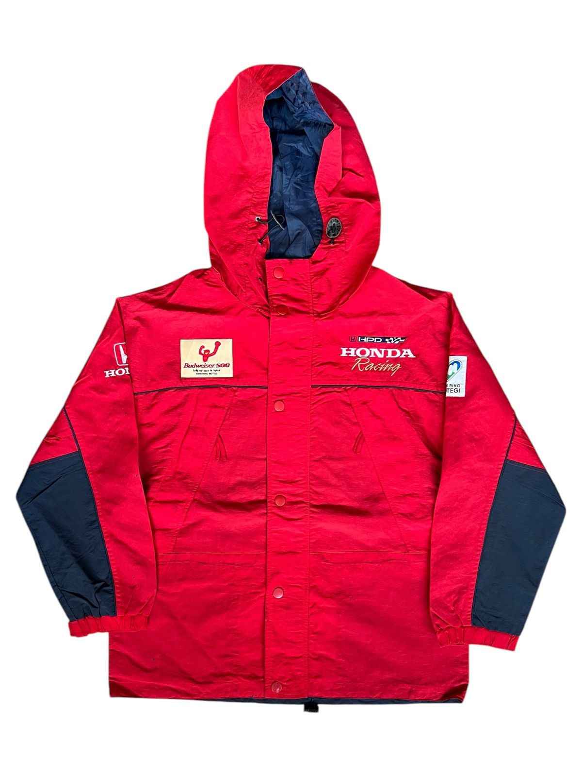 Honda VERY RARE VINTAGE JACKET HONDA BUDWEISER DANBIRD ONWARD Size US L / EU 52-54 / 3 - 2 Thumbnail