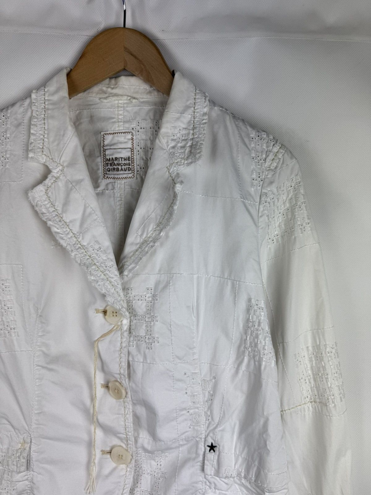 Marithe + Francois Girbaud Marithe Francois Girbaud Vintage Avant-Garde Blazer Jacket Size L / US 10 / IT 46 - 5 Thumbnail