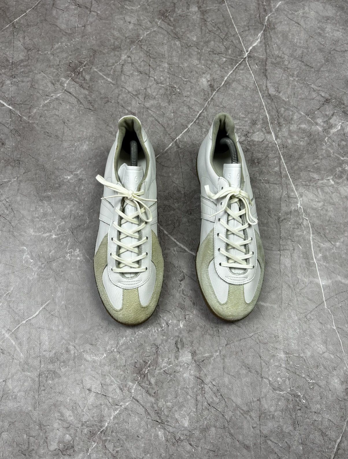 Vintage BW Sport Shoes Vintage Leather Sneakers Shoes Bundeswehr Size US 9 / EU 42 - 4 Thumbnail