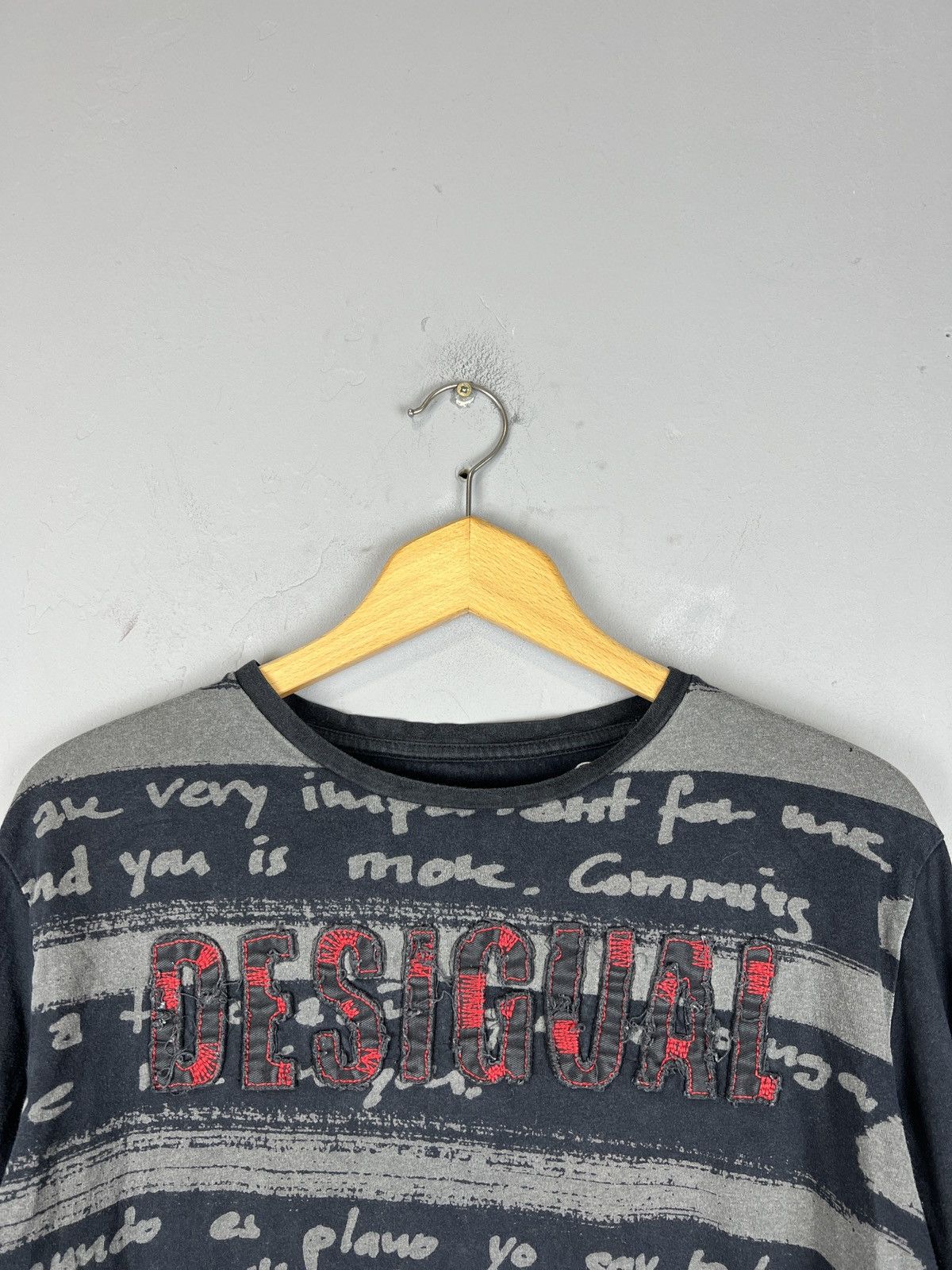 Affliction × Desigual × JNCO Vintage y2k desigual patches affliction style longsleeve Size US L / EU 52-54 / 3 - 3 Thumbnail