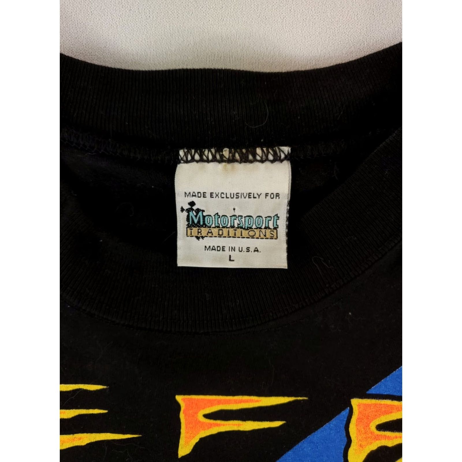 Vintage VINTAGE Jeff Gordon T Shirt AOP 90s Smokin the Competition Black Made USA Mens L Shirt Size US L / EU 52-54 / 3 - 2 Thumbnail