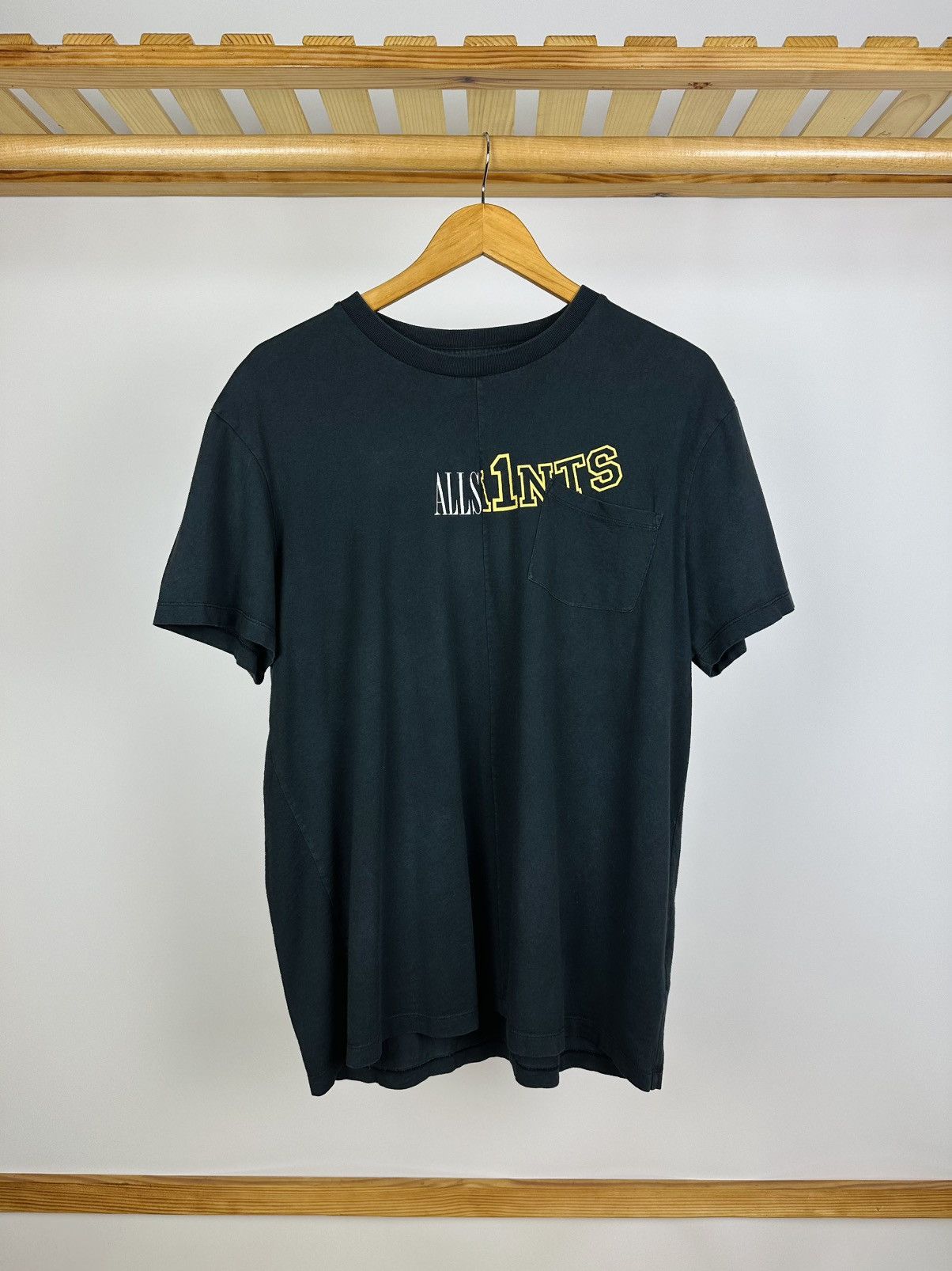 Allsaints × Vintage Allsaints Vintage T-Shirt Big Logo Y2K Streetwear Size US M / EU 48-50 / 2 - 1 Thumbnail