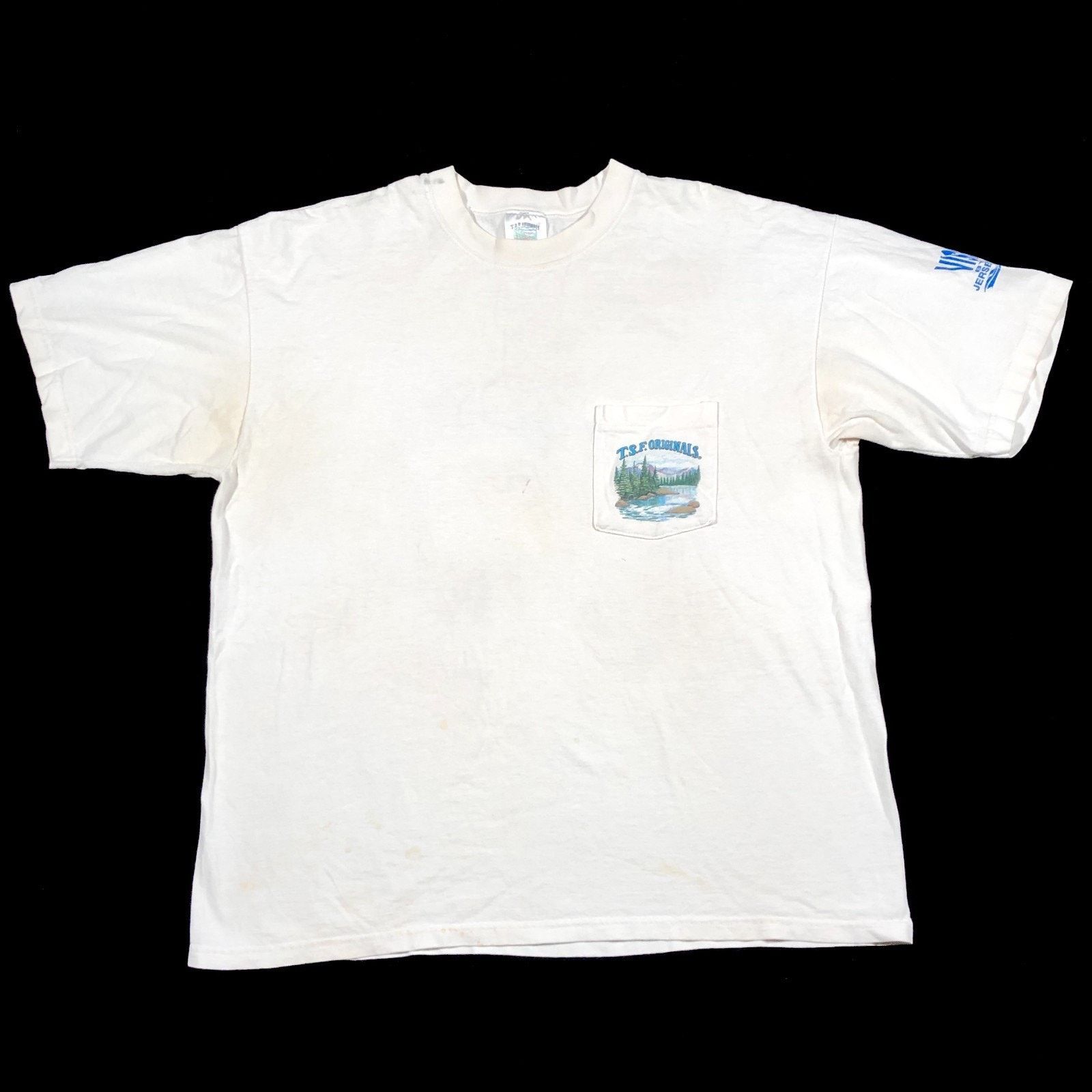 Vintage Vintage 90s Golden Retriever TSF Originals Pocket Tee XL Size US XL / EU 56 / 4 - 5 Thumbnail