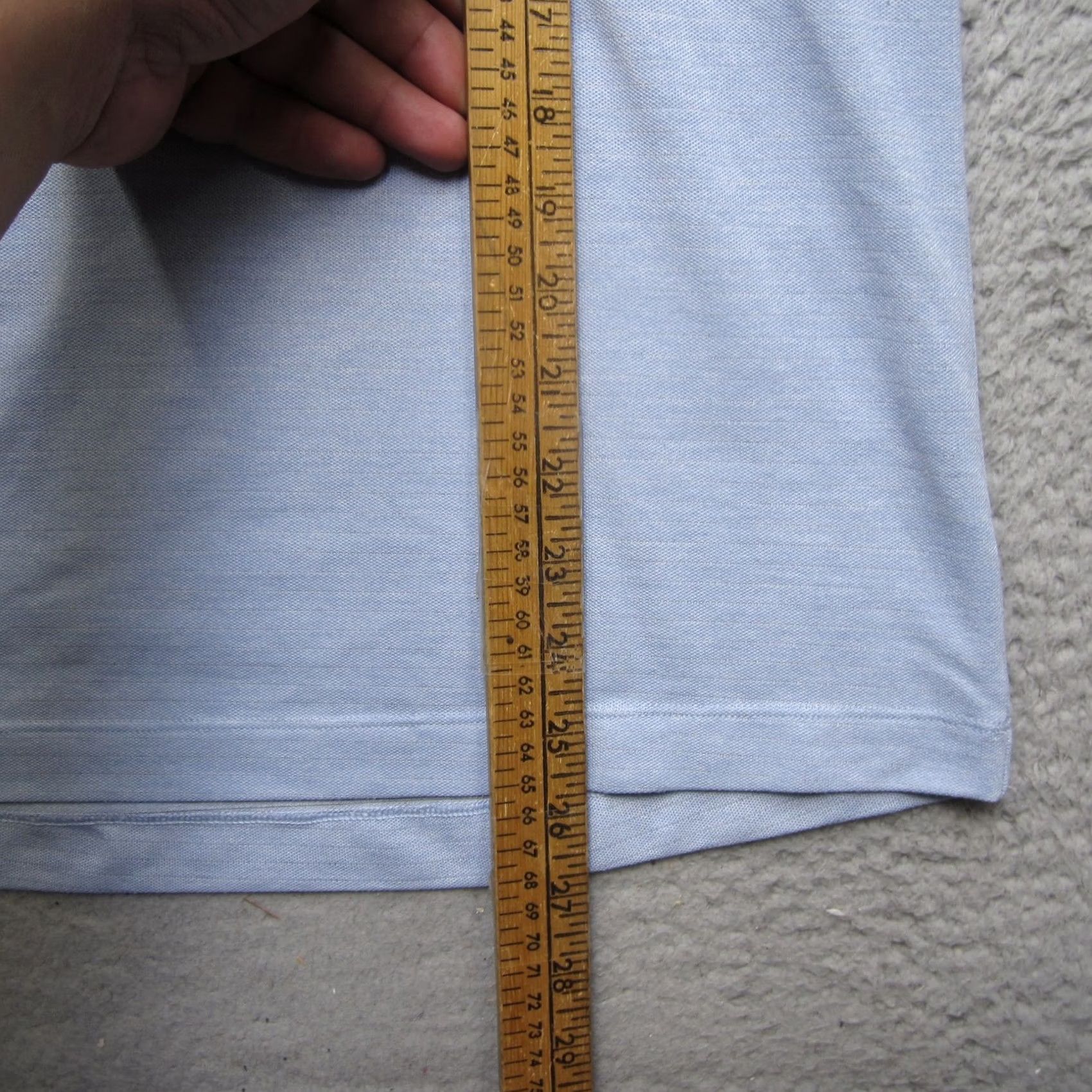 Lululemon Lululemon Polo Shirt Men S Blue Short Sleeve Athletic Golf Performance Shirt Size US S / EU 44-46 / 1 - 6 Thumbnail