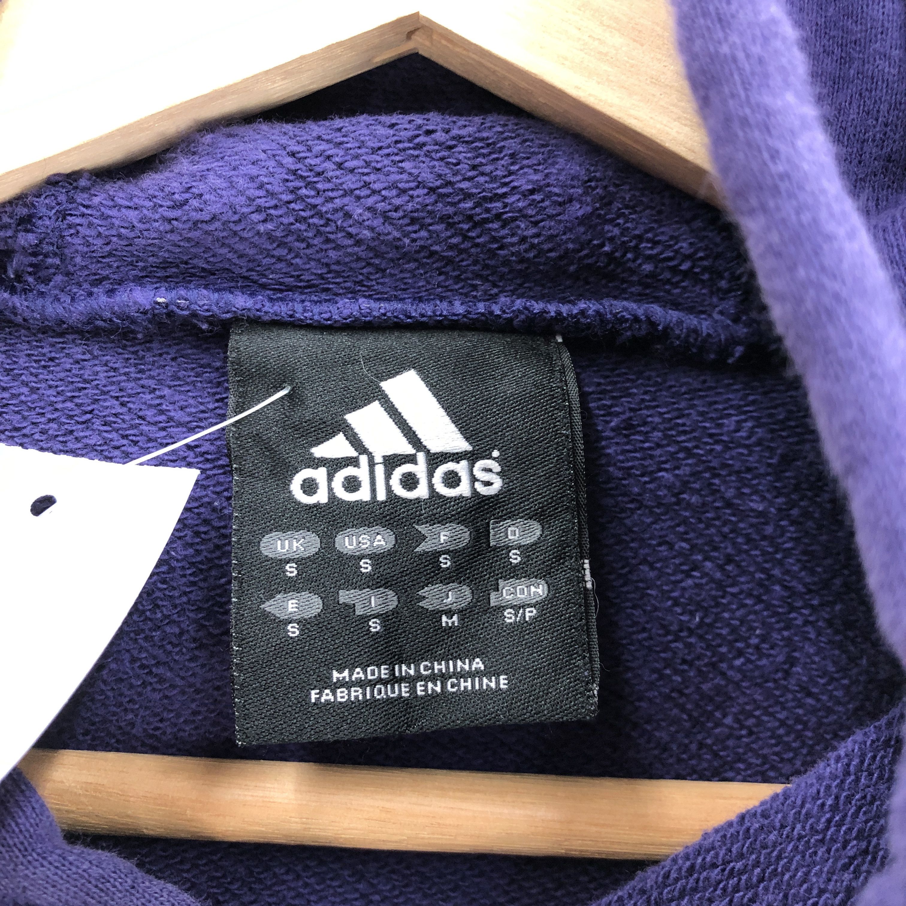 Adidas × Vintage Adidas Sweater Hoodie Impossible Nothing Hooded Sweatshirt Size S / US 4 / IT 40 - 6 Thumbnail