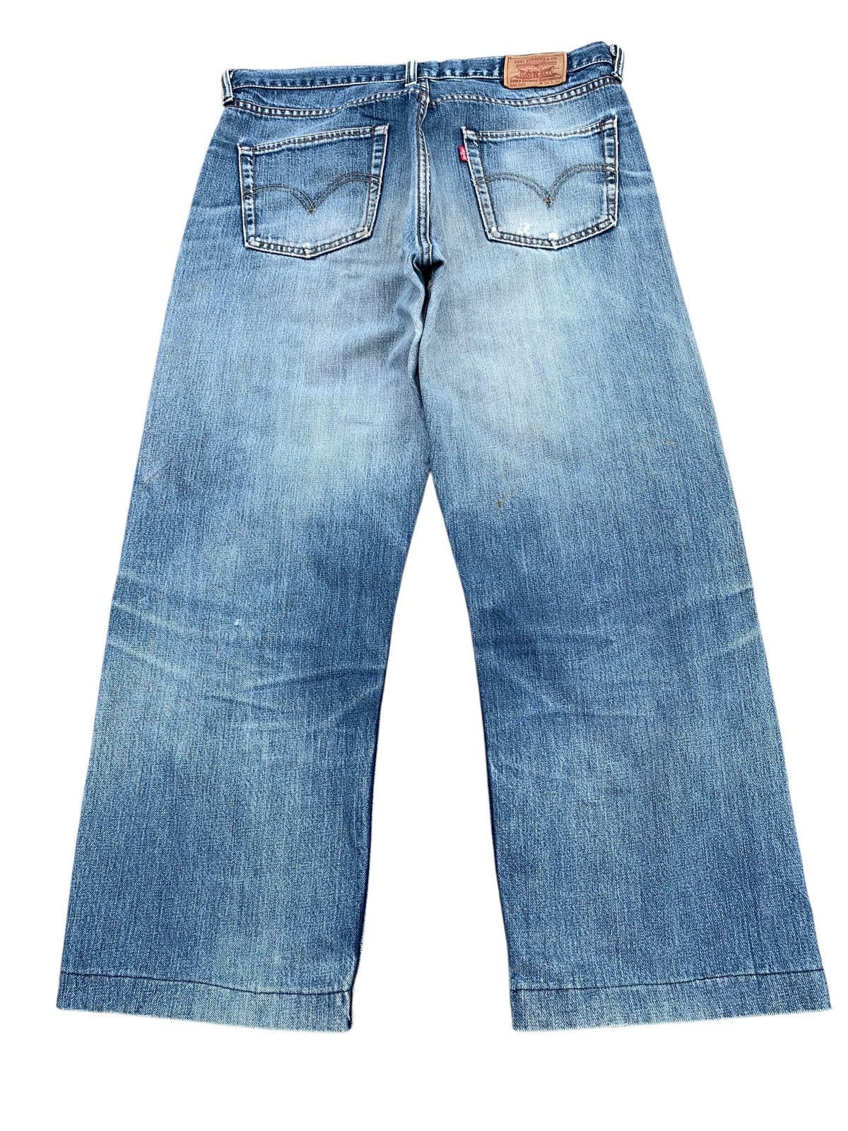 Levi's VINTAGE LEVI'S 503 SELVEDGE FADED DISTRESSED DENIM Size US 36 / EU 52 - 5 Thumbnail