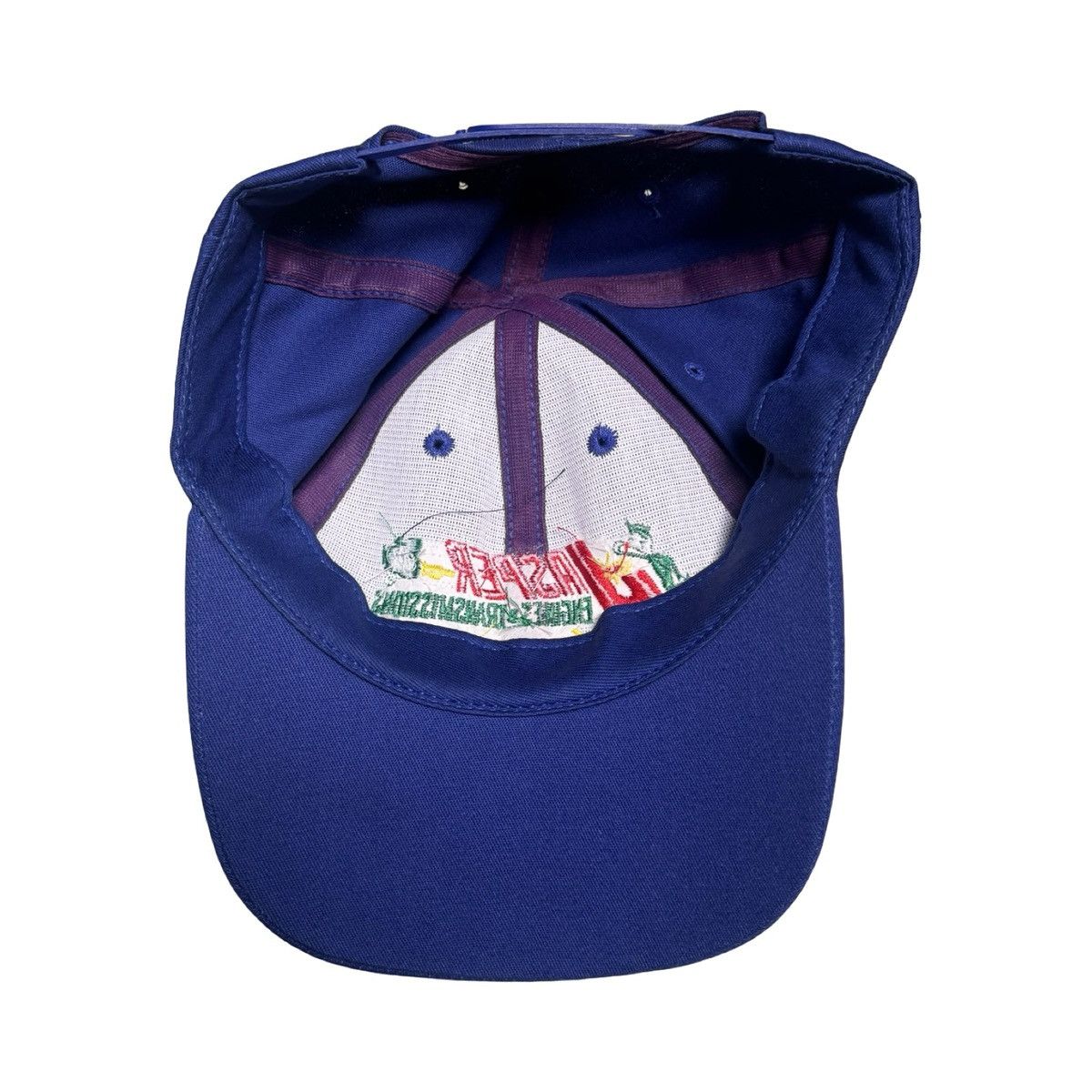 Other Vintage 90s Jasper Racing Blue Striped SnapBack Hat Size ONE SIZE - 7 Thumbnail