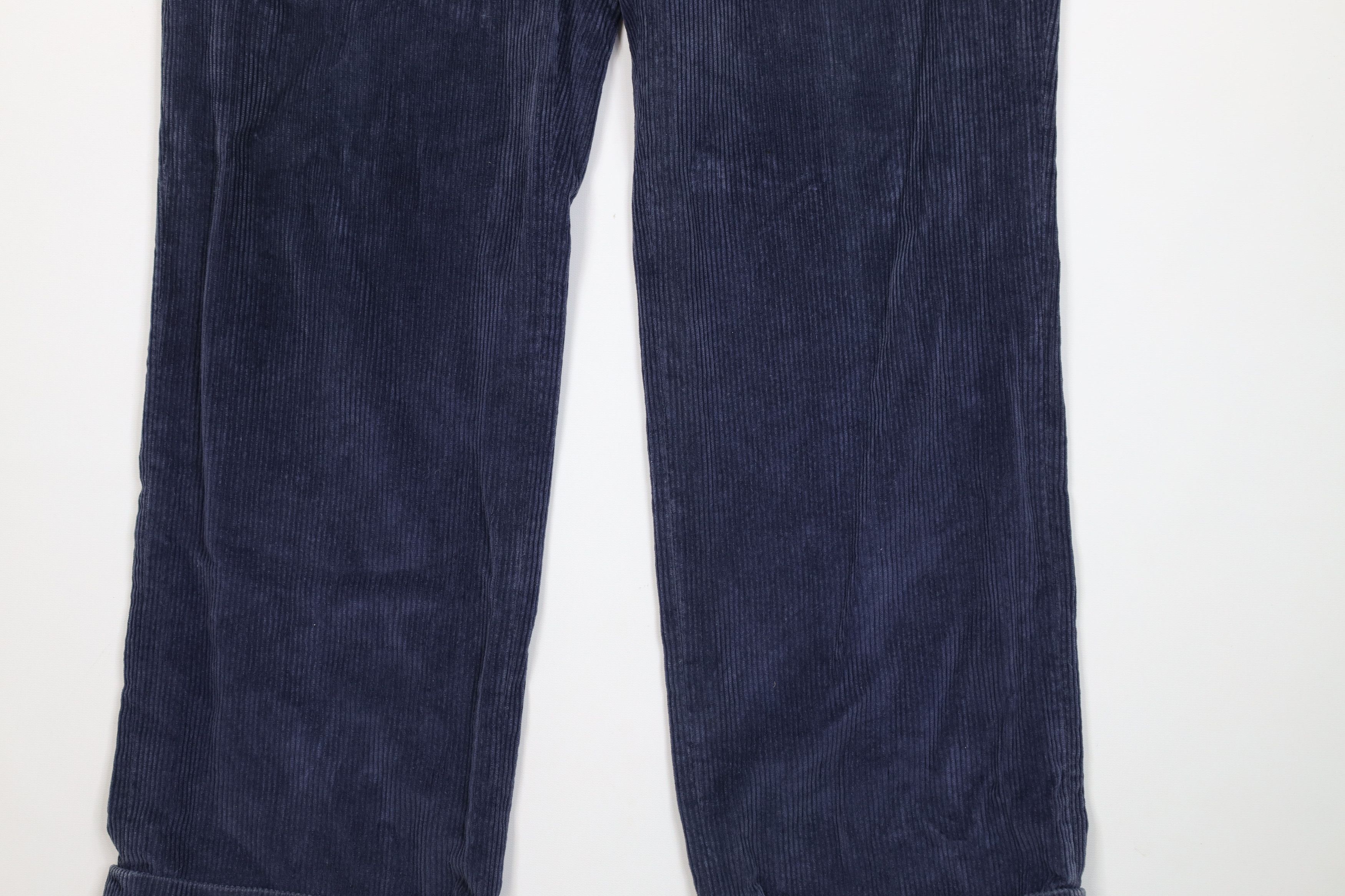 Lands' End Vintage 70s Lands End Wide Leg Corduroy Chino Pants USA Size US 38 / EU 54 - 3 Thumbnail