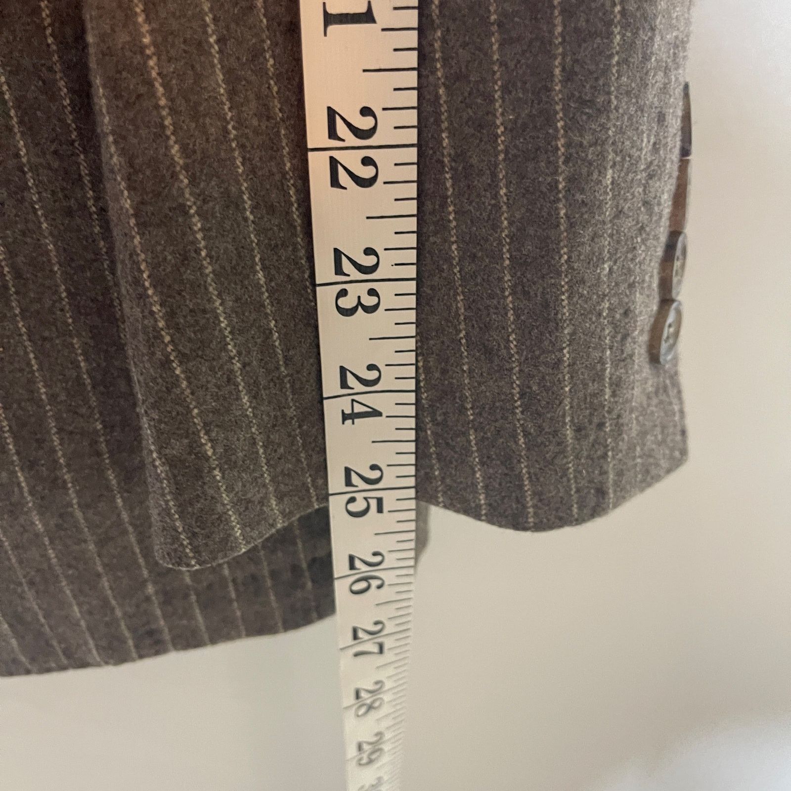 Ermenegildo Zegna Ermenegildo Zegna WOOL CASHMERE Brown Blazer Light Jacket 42 Size 42R - 7 Thumbnail