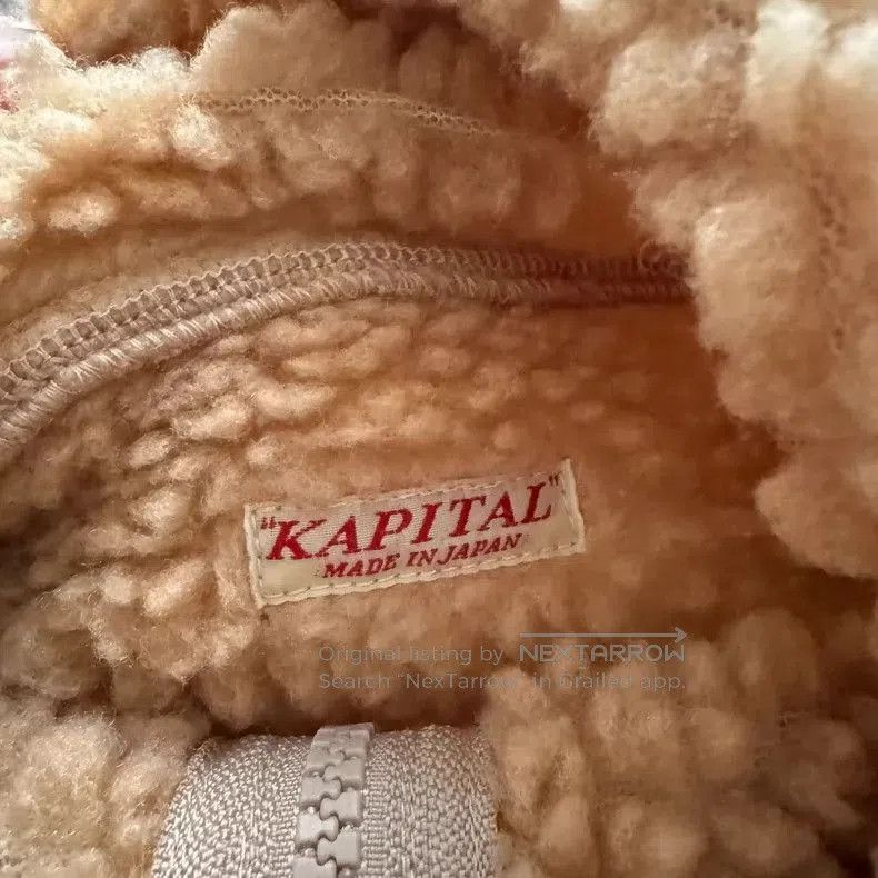 Kapital Cozy Pullover Hoodie with Unique Pattern. Size US M / EU 48-50 / 2 - 4 Thumbnail