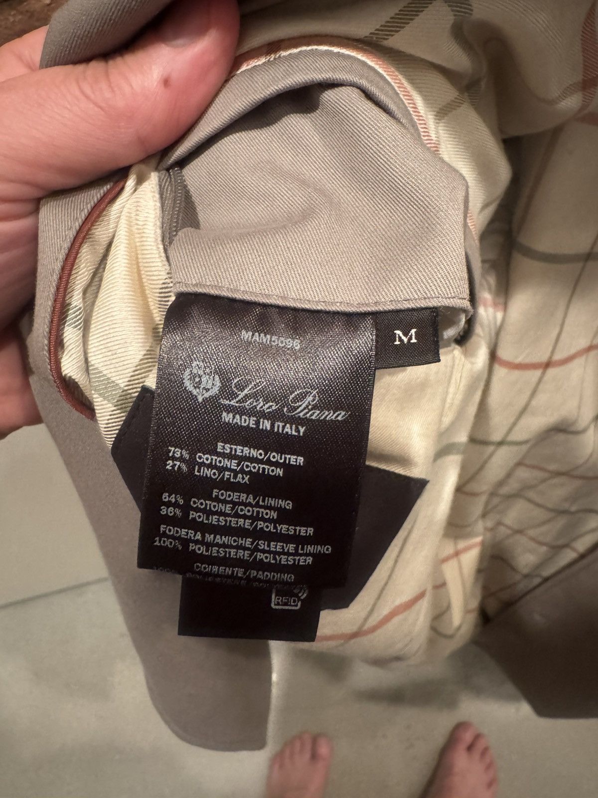 Loro Piana Sanda cotton-blend overshirt Size US M / EU 48-50 / 2 - 12 Thumbnail