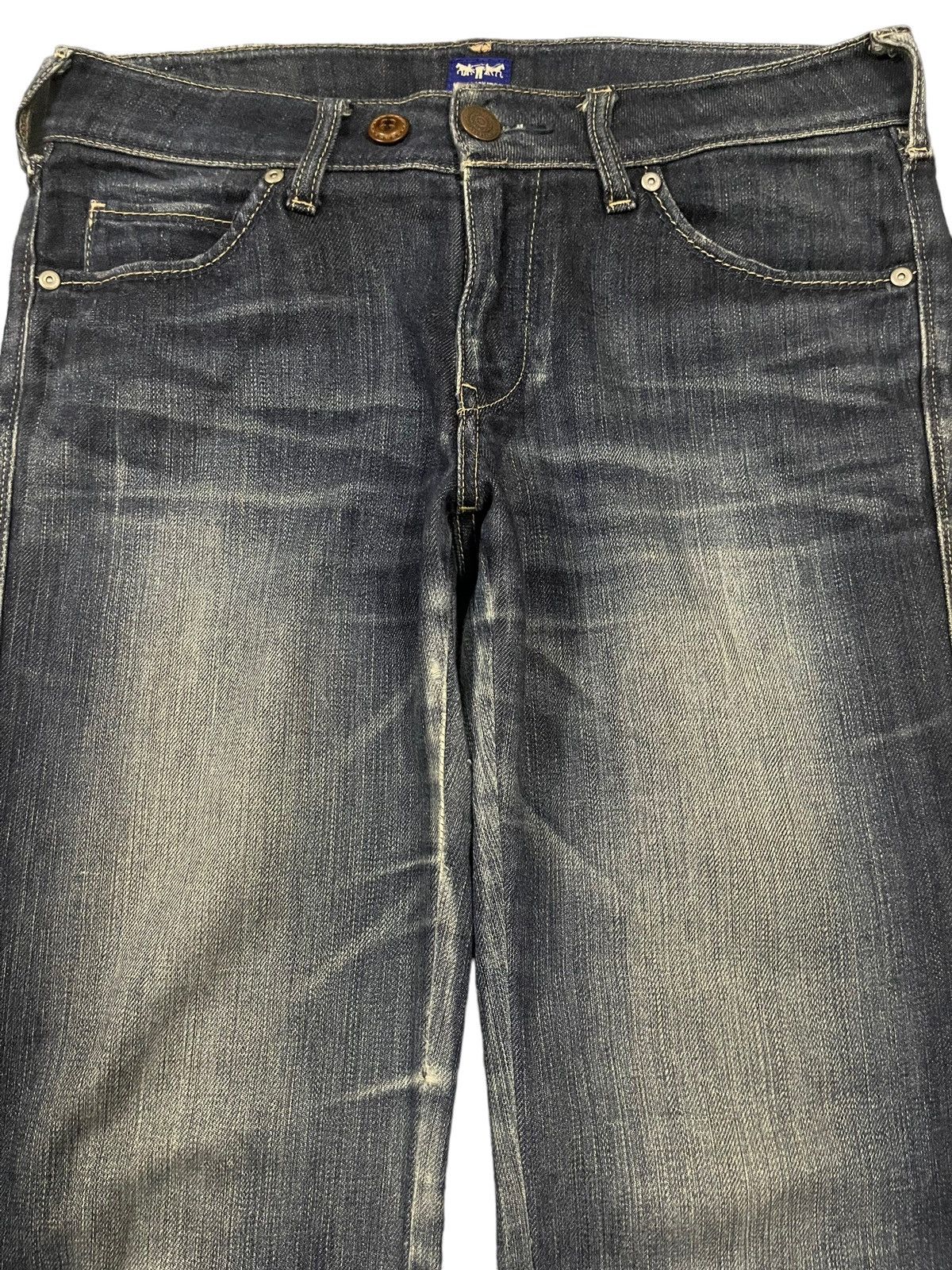 Levi's Vintage 90s Levis Faded Wash Style Wide Leg Jeans Size US 32 / EU 48 - 3 Thumbnail