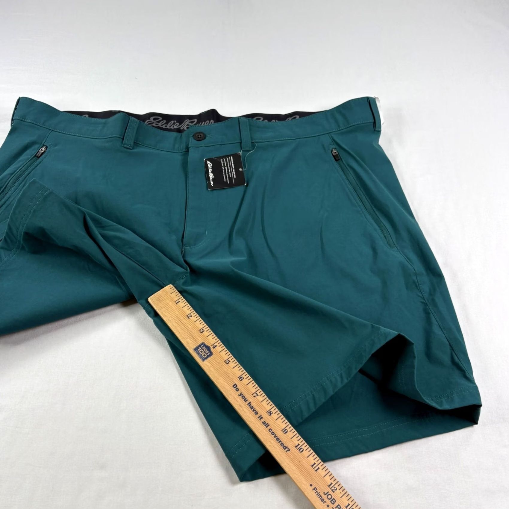 Eddie Bauer VINTAGE Eddie Bauer Shorts Men 46 Blue Horizon Guide Wander Stretch Hiking NEW Size US 30 / EU 46 - 7 Thumbnail