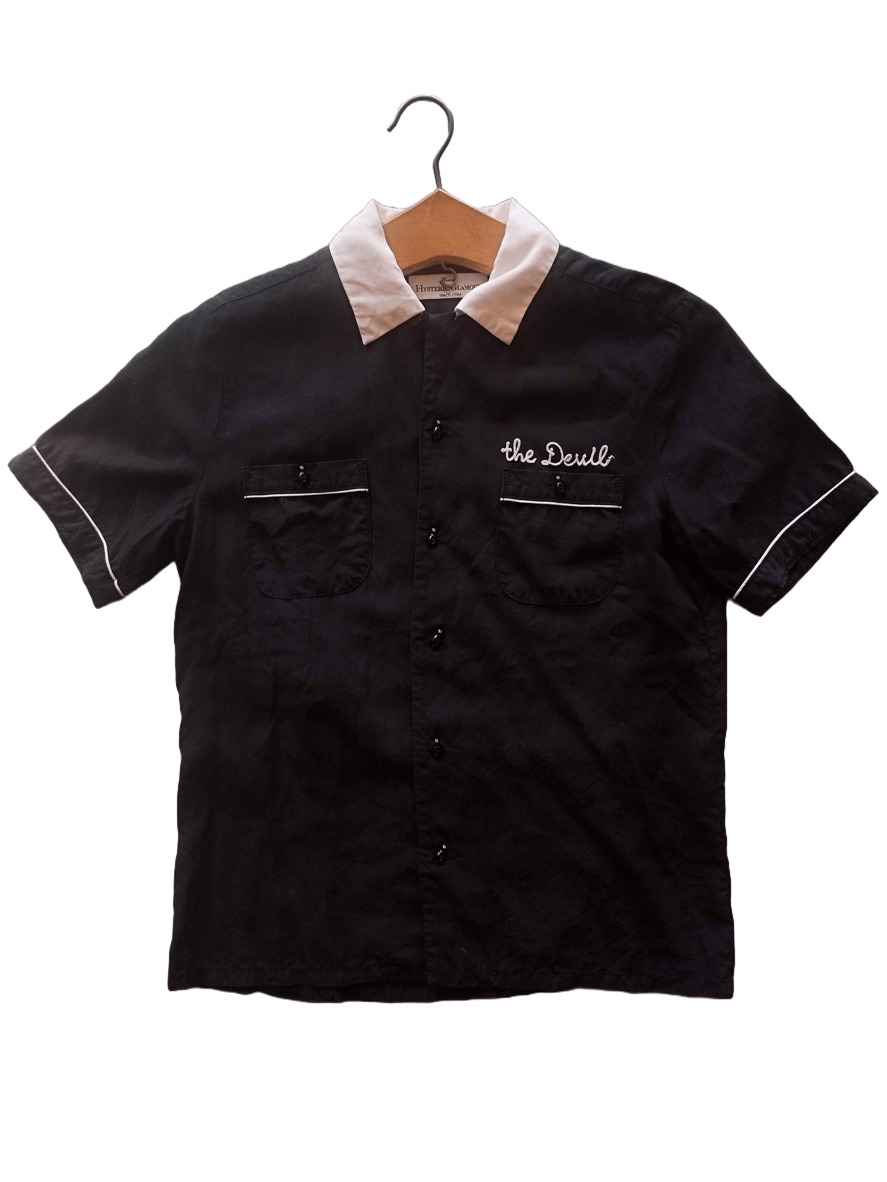 Hysteric Glamour Hysteric Glamour “The Devil” Bowling Shirt Size US M / EU 48-50 / 2 - 1 Thumbnail