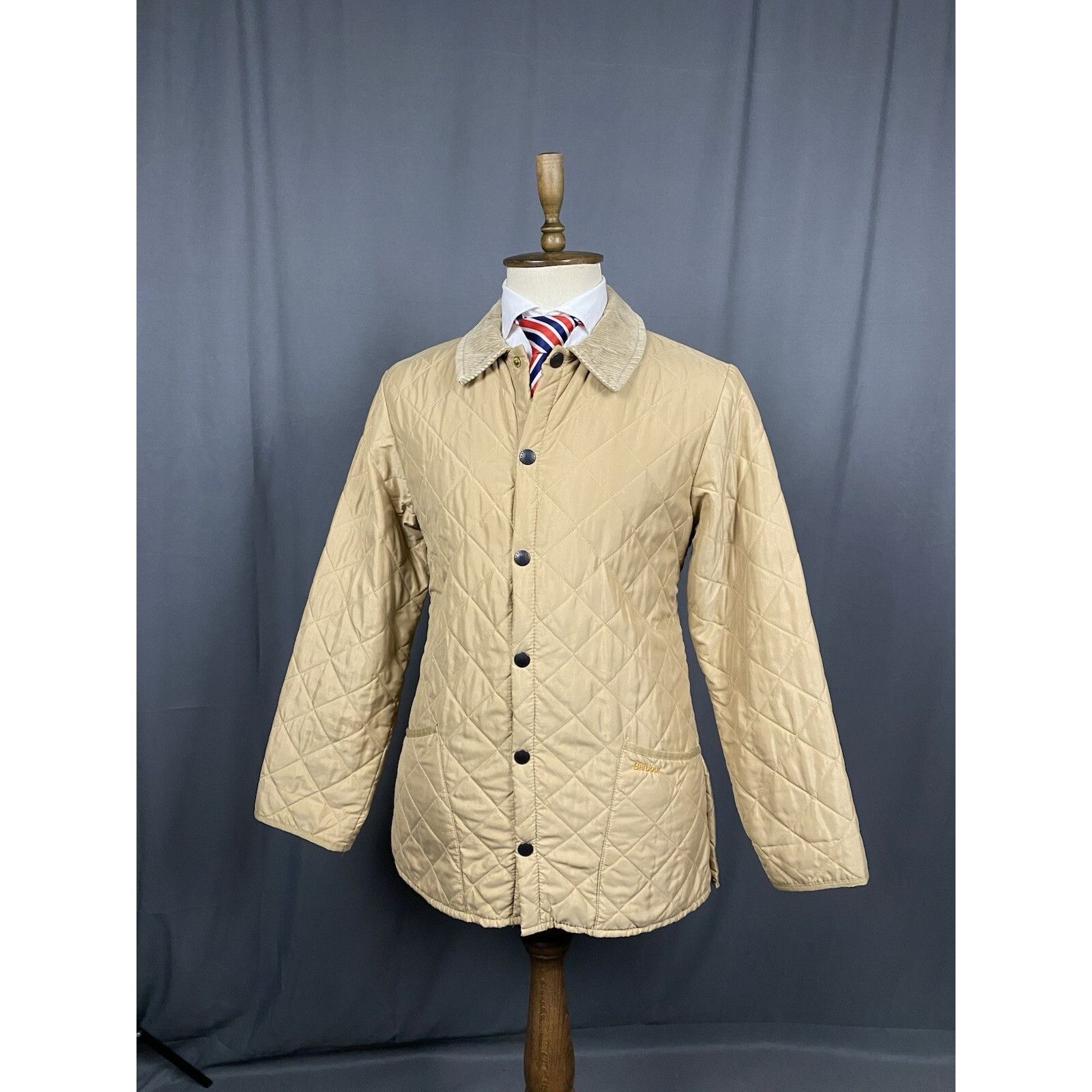 Barbour Barbour Eskdale Men's Beige Quitled Jacket Size S Size US S / EU 44-46 / 1 - 2 Thumbnail