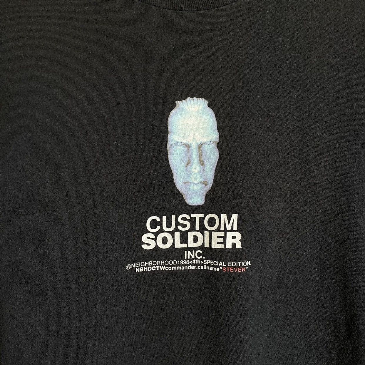 Neighborhood Vintage 1998 Neighborhood Custom Soldier Special Edition Tee Size US M / EU 48-50 / 2 - 5 Thumbnail