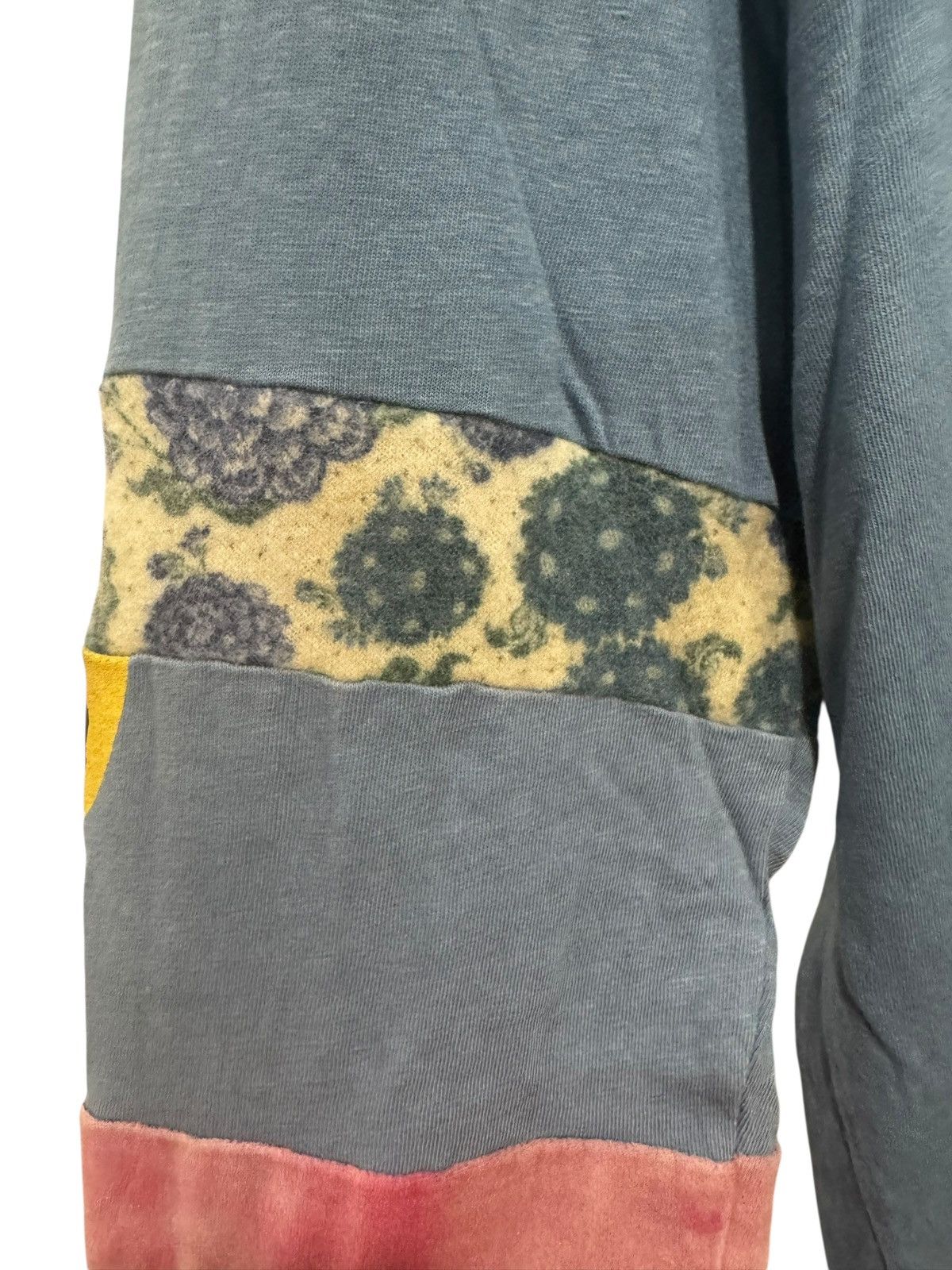 Kapital Kapital Hippie Patchwork Long Sleeve Tee Blue Size US L / EU 52-54 / 3 - 7 Thumbnail
