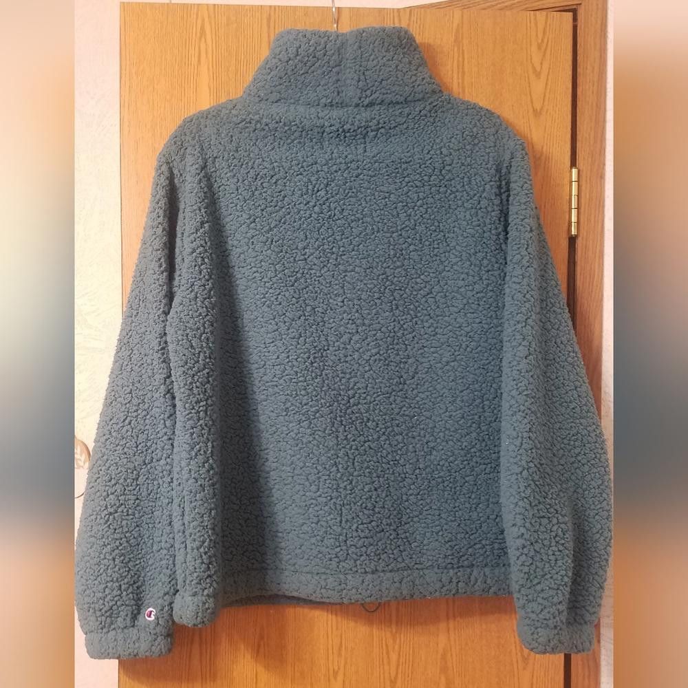 Champion Champion Blue and Teal Sherpa Size Large Size L / US 10 / IT 46 - 2 Thumbnail