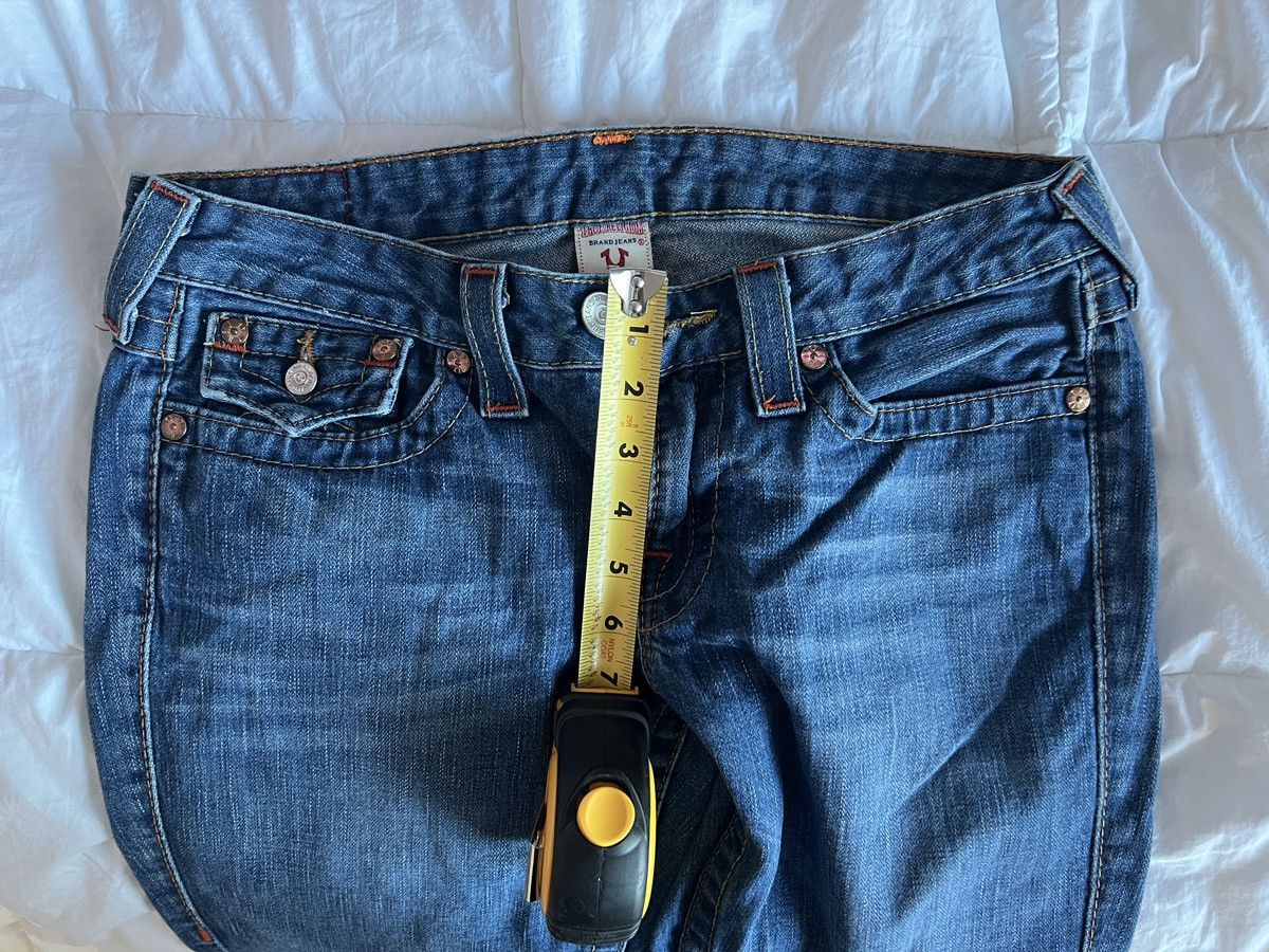 True Religion True Religion Joey Godiva embroidered jeans VINTAGE Y2K RARE Size 29" - 6 Thumbnail