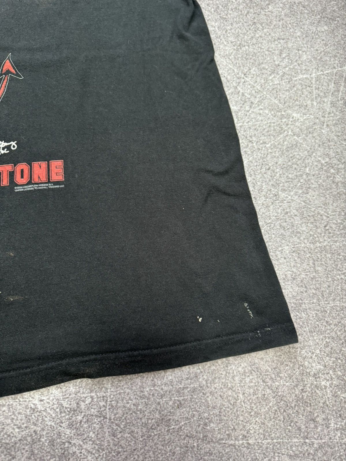 Band Tees Ac Dc 2000 Harder Than A Stone Vintage t Shirt Rock Band Size US XL / EU 56 / 4 - 7 Thumbnail