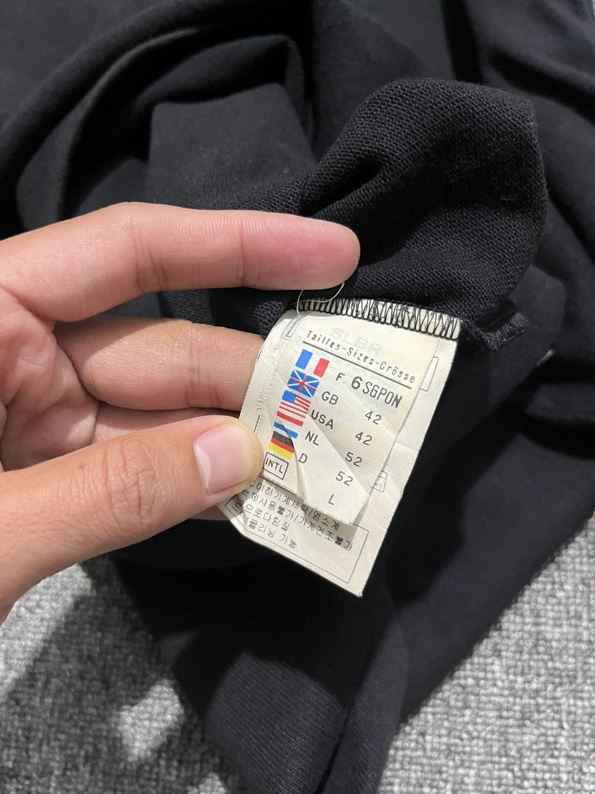 Saint James Saint James Longsleeve Black Size US L / EU 52-54 / 3 - 7 Thumbnail
