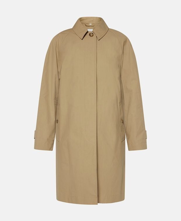 Burberry o1w1db10426 Coat in Beige Size L / US 10 / IT 46 - 1 Preview