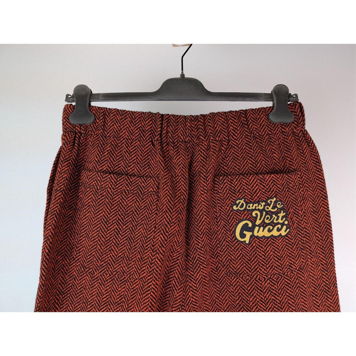 Gucci o1rshd1 Sweatpants & Joggers in Black/Orange Size US 36 / EU 52 - 11 Thumbnail