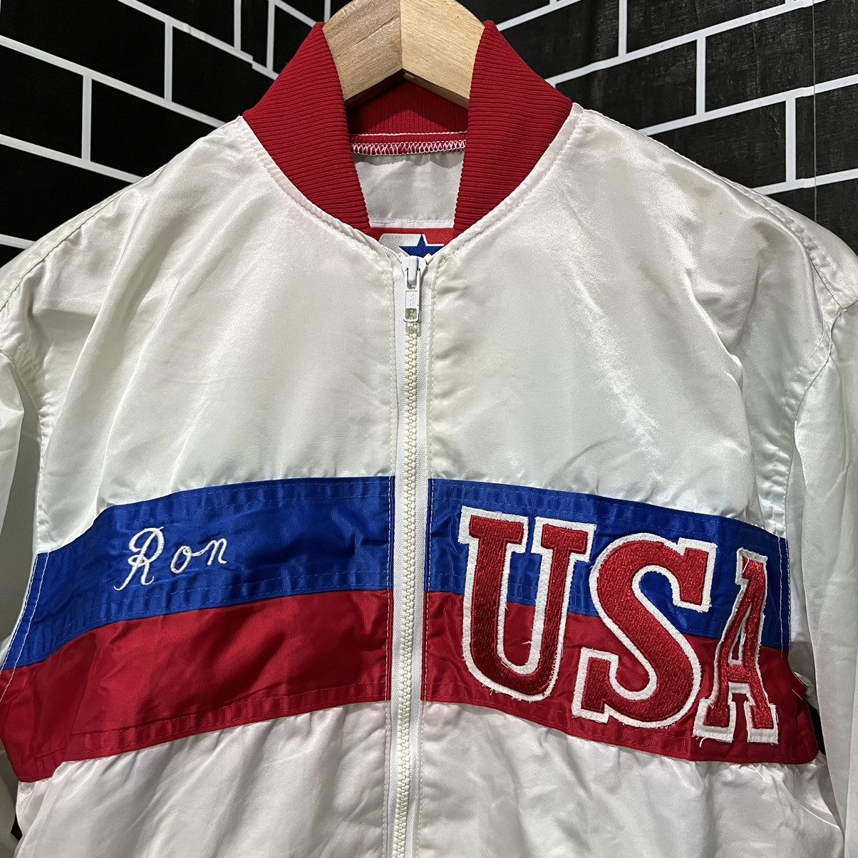 Starter STARTER USA BOMBER JACKET Size US M / EU 48-50 / 2 - 2 Thumbnail