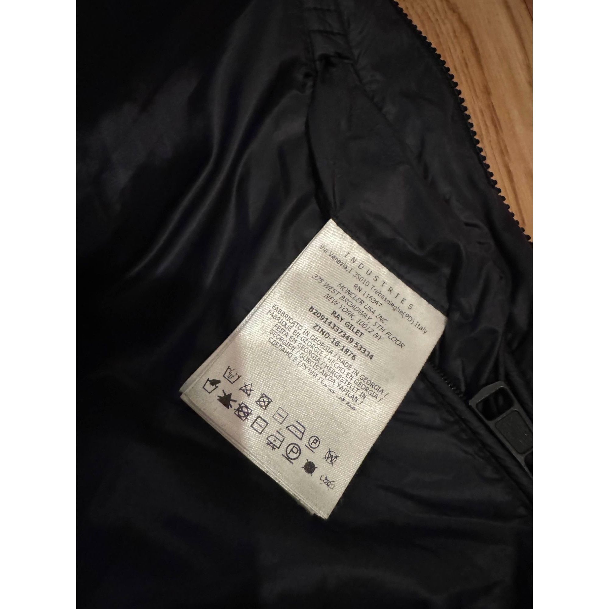 Moncler Ray Hooded Down Vest