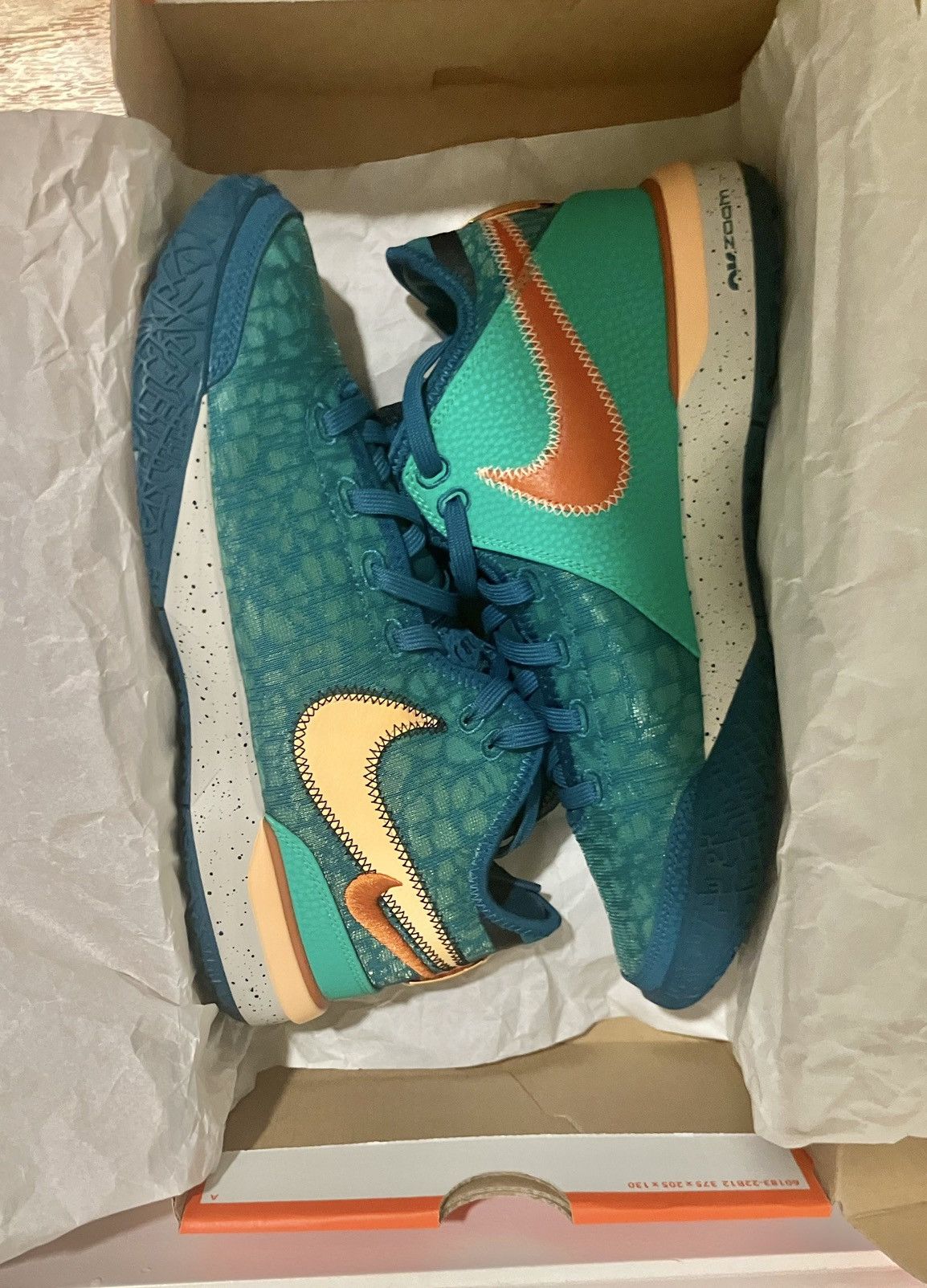 Nike Lebron NXXT Gen Geode Teal Size US 8.5 / EU 41-42 - 1 Thumbnail