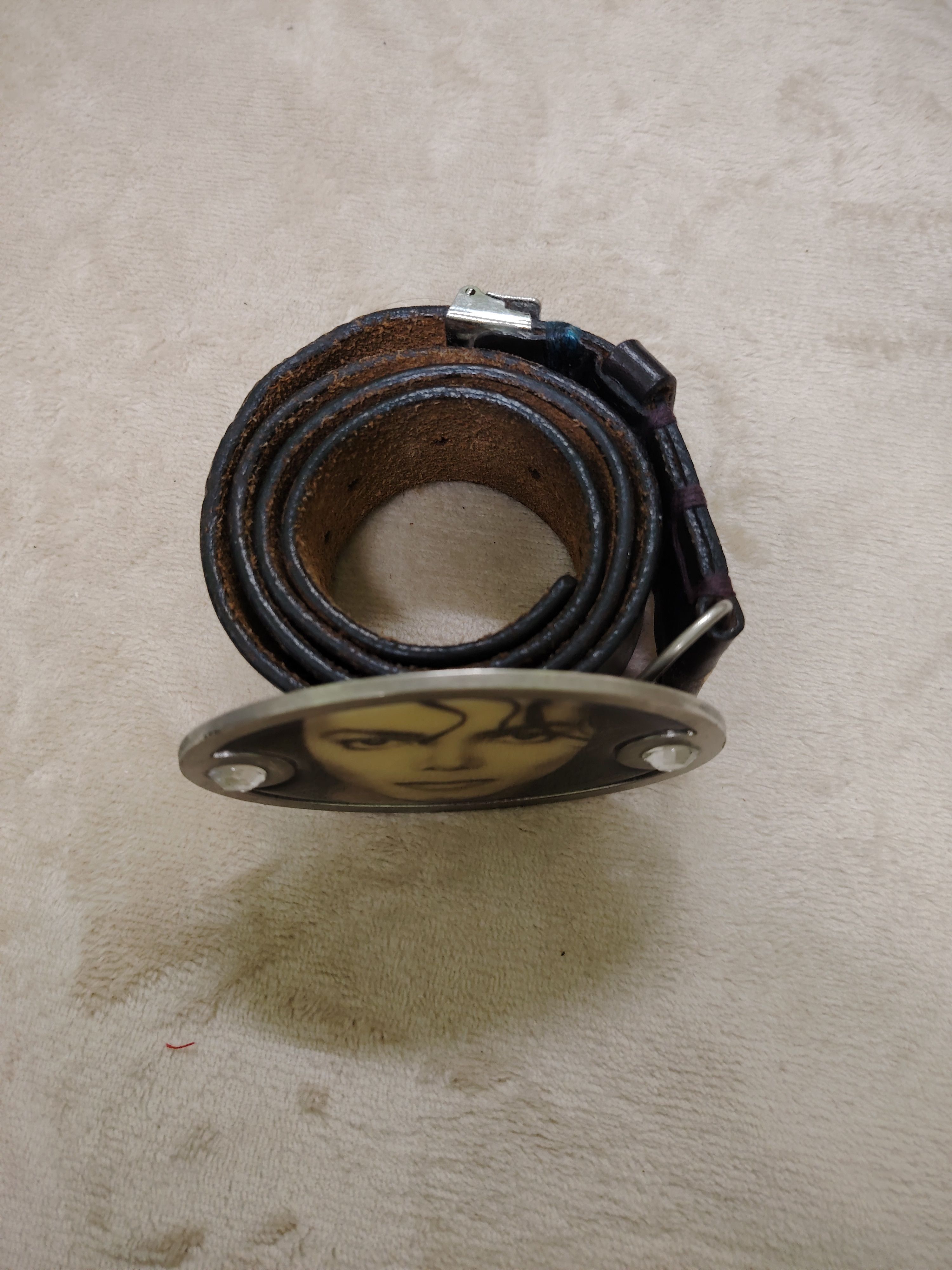 Bravado 2009 Michael Jackson Leather Belt by The Scotch House Size ONE SIZE - 6 Thumbnail