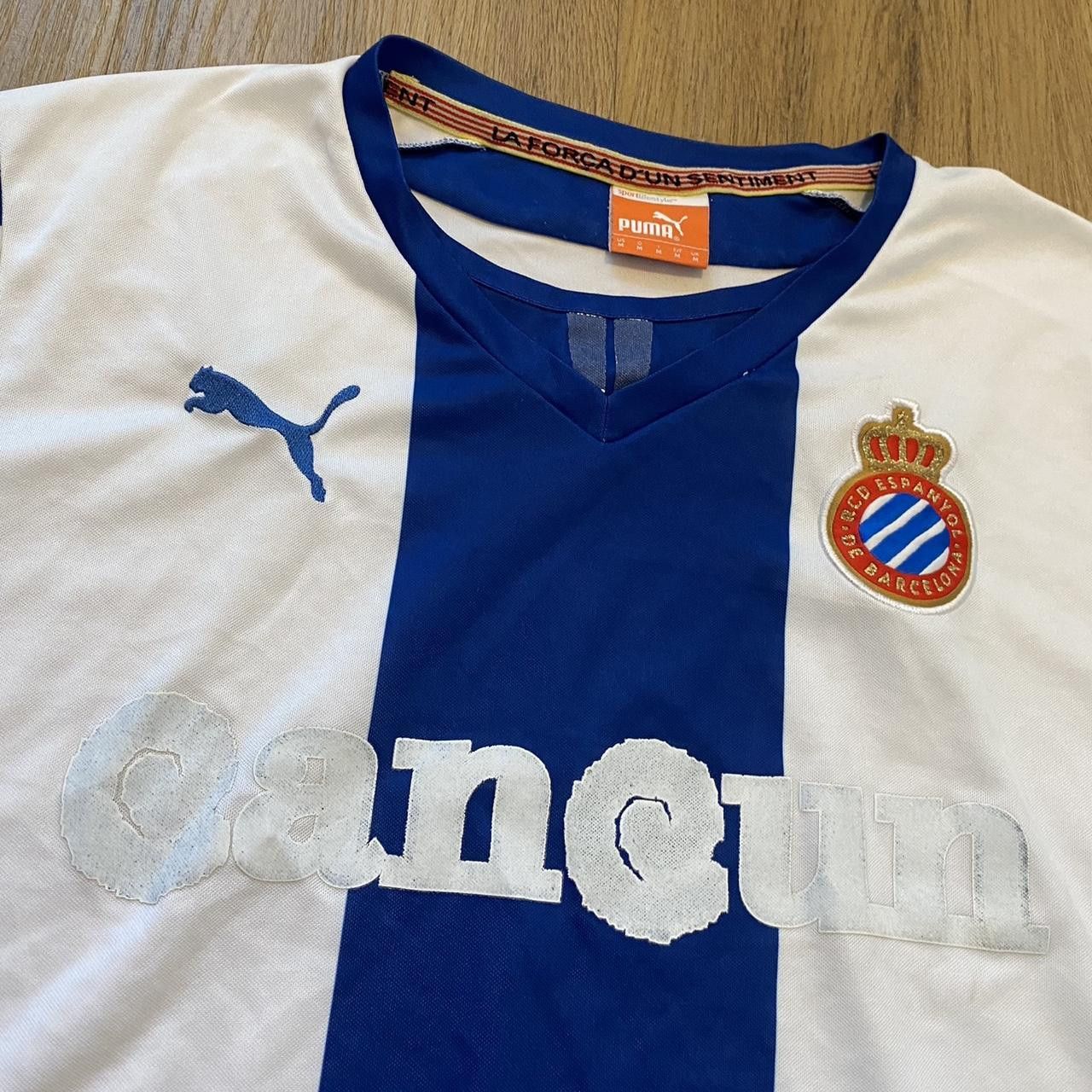 Puma 2010-11 Home La Liga Espanyol Puma football shirt Size US M / EU 48-50 / 2 - 3 Thumbnail