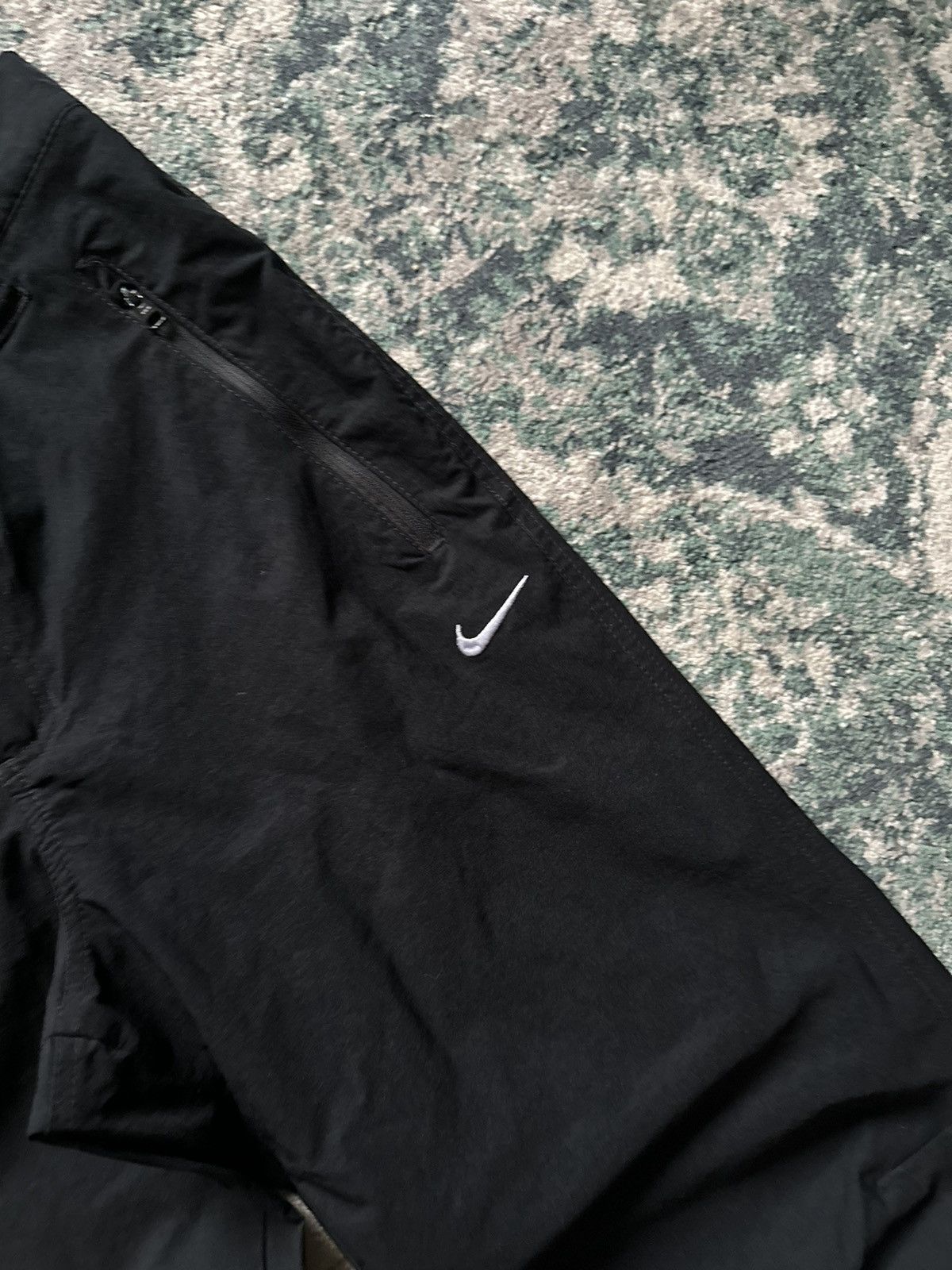 Nike VINTAGE NIKE SWOOSH TN SKEPTA STYLE FLARED NYLON TRACK PANTS Size US 32 / EU 48 - 5 Thumbnail