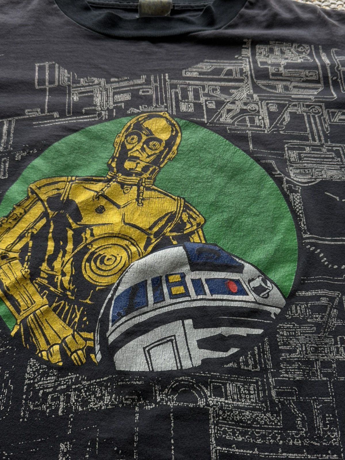 Star Wars 1996 Star Wars Vintage Tee *MISPRINT* Size US XS / EU 42 / 0 - 2 Thumbnail