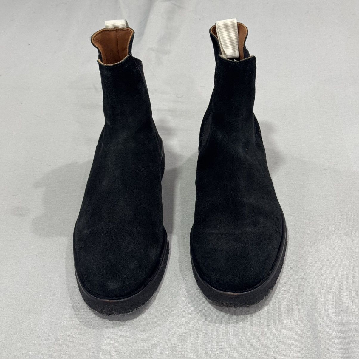 Common Projects Common Projects Women’s Chelsea Boots - Black Suede Size US 7 / IT 37 - 7 Thumbnail