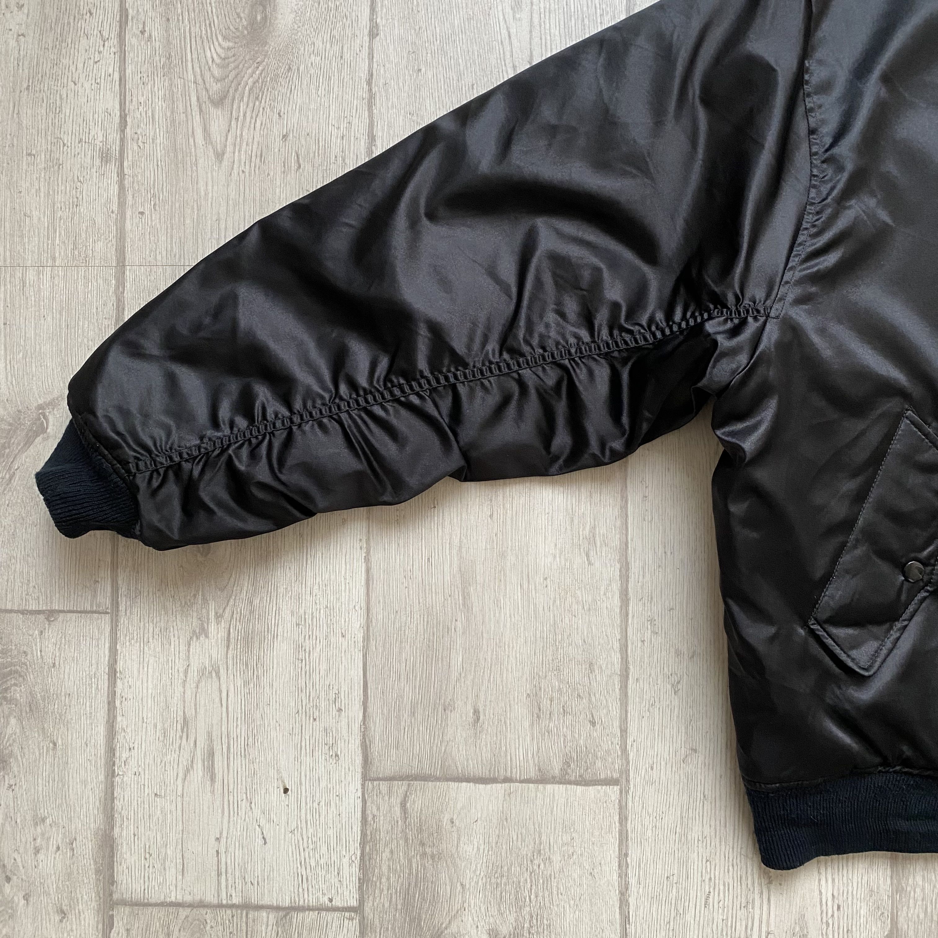 Japanese Brand Vintage 90s MA 1 Intermediate Bomber boxy Jacket USA Size US XL / EU 56 / 4 - 5 Thumbnail