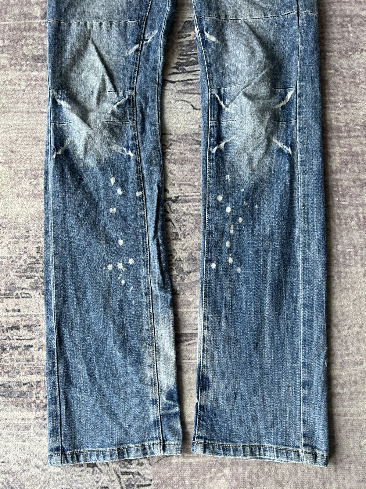 PPFM PPFM Punk Pocket Painted Jeans Size US 31 - 5 Thumbnail